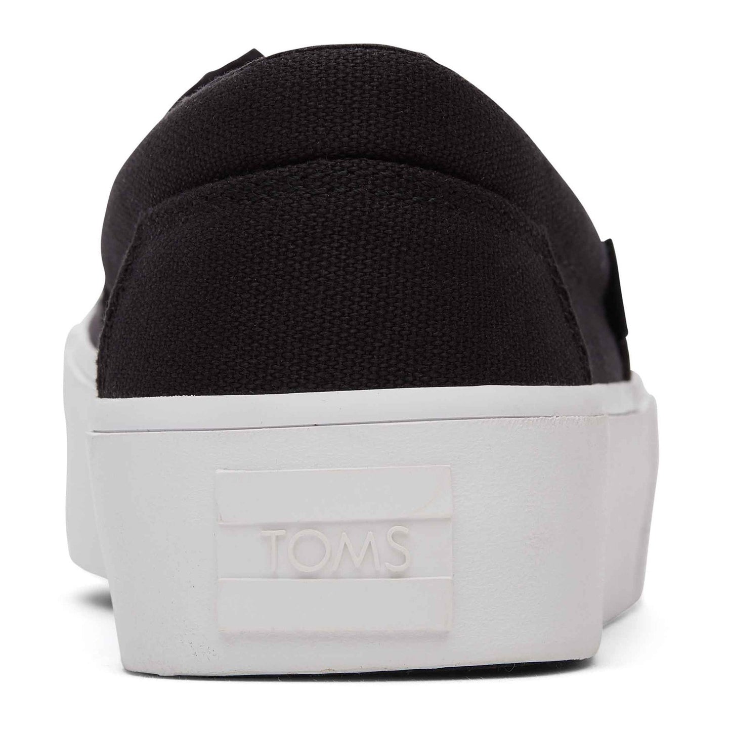 Peltz Shoes Women's Toms Alpargata Fenix Platform Slip-On BLACK 10019817