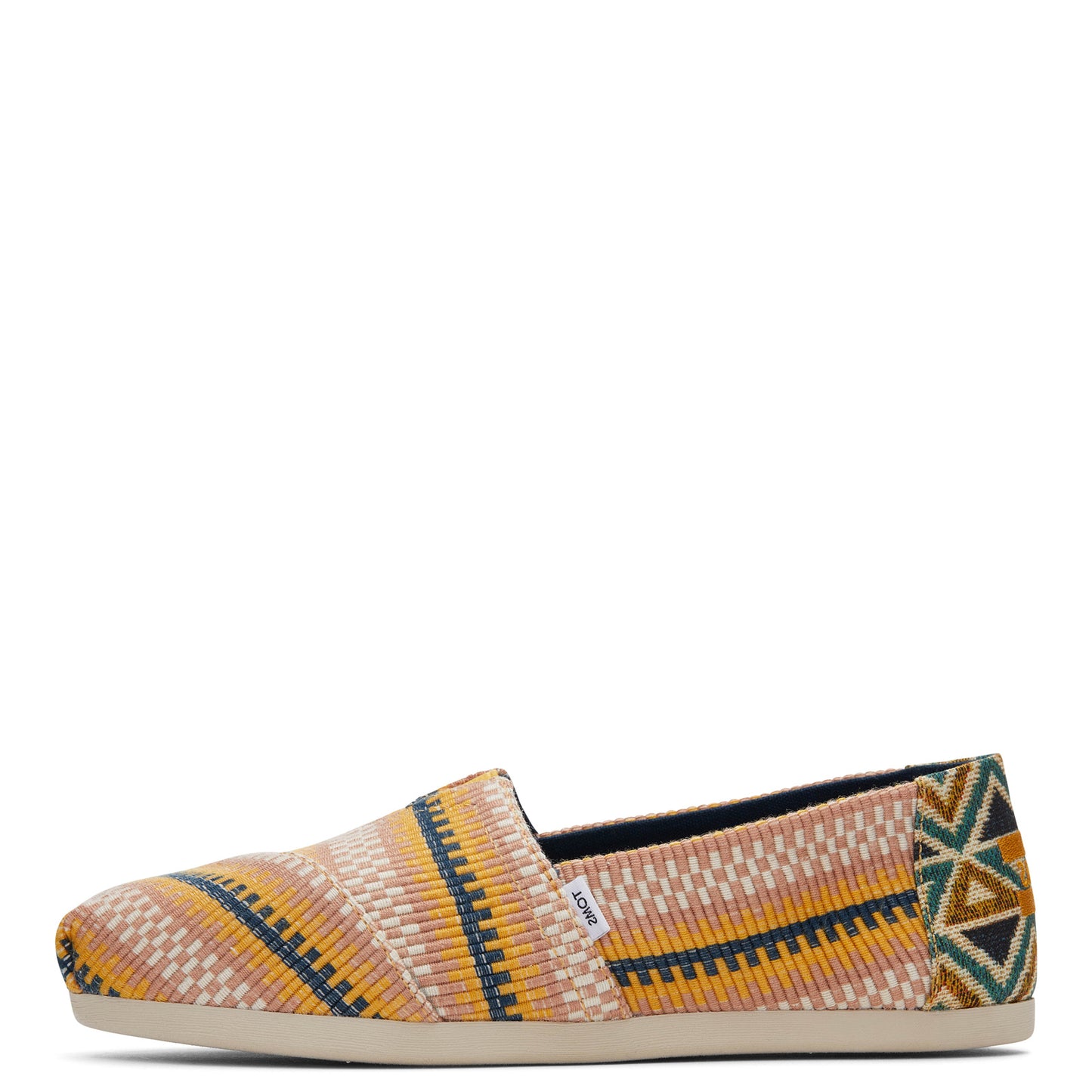 Peltz Shoes Women's Toms Alpargata Cloudbound Slip-On MANGO STRIPE 10020105