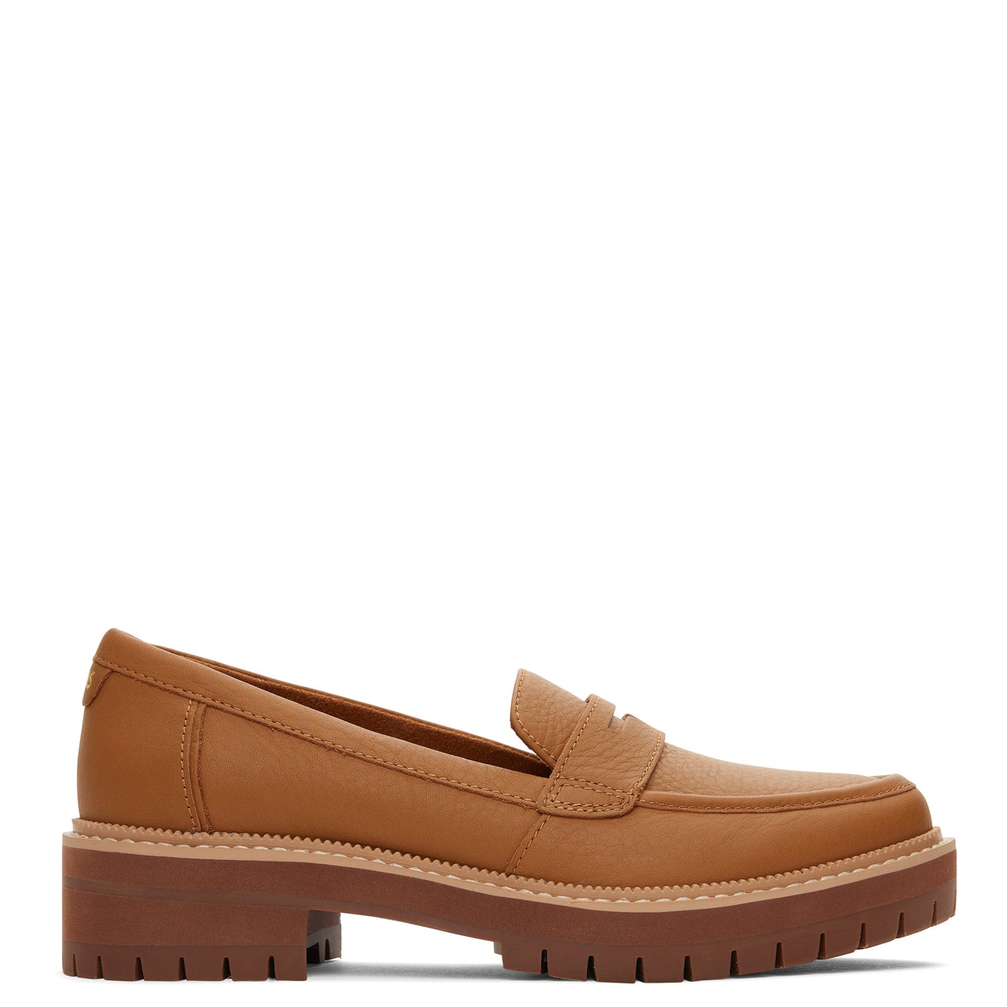 Peltz Shoes Women’s Toms Cara Loafer TAN 10020214