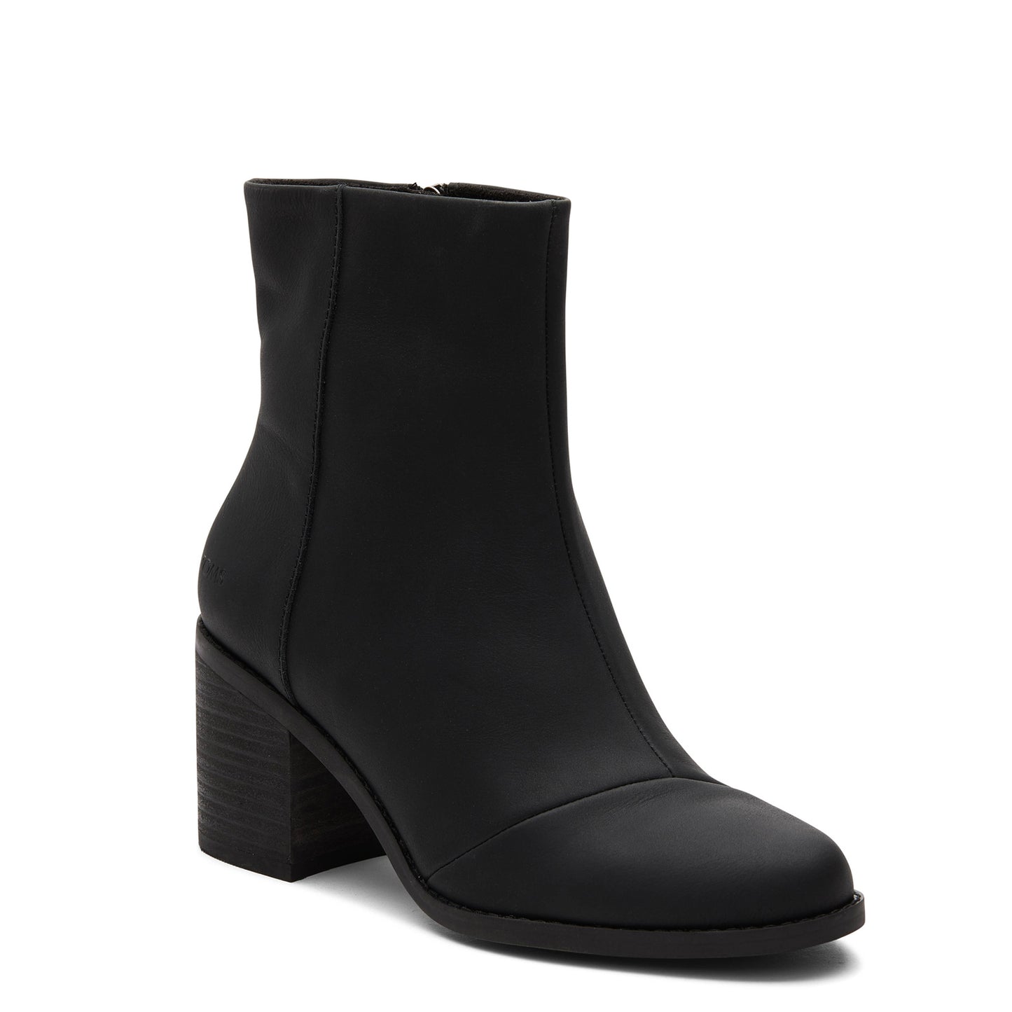 Peltz Shoes Women's Toms Evelyn Boot BLACK 10020228