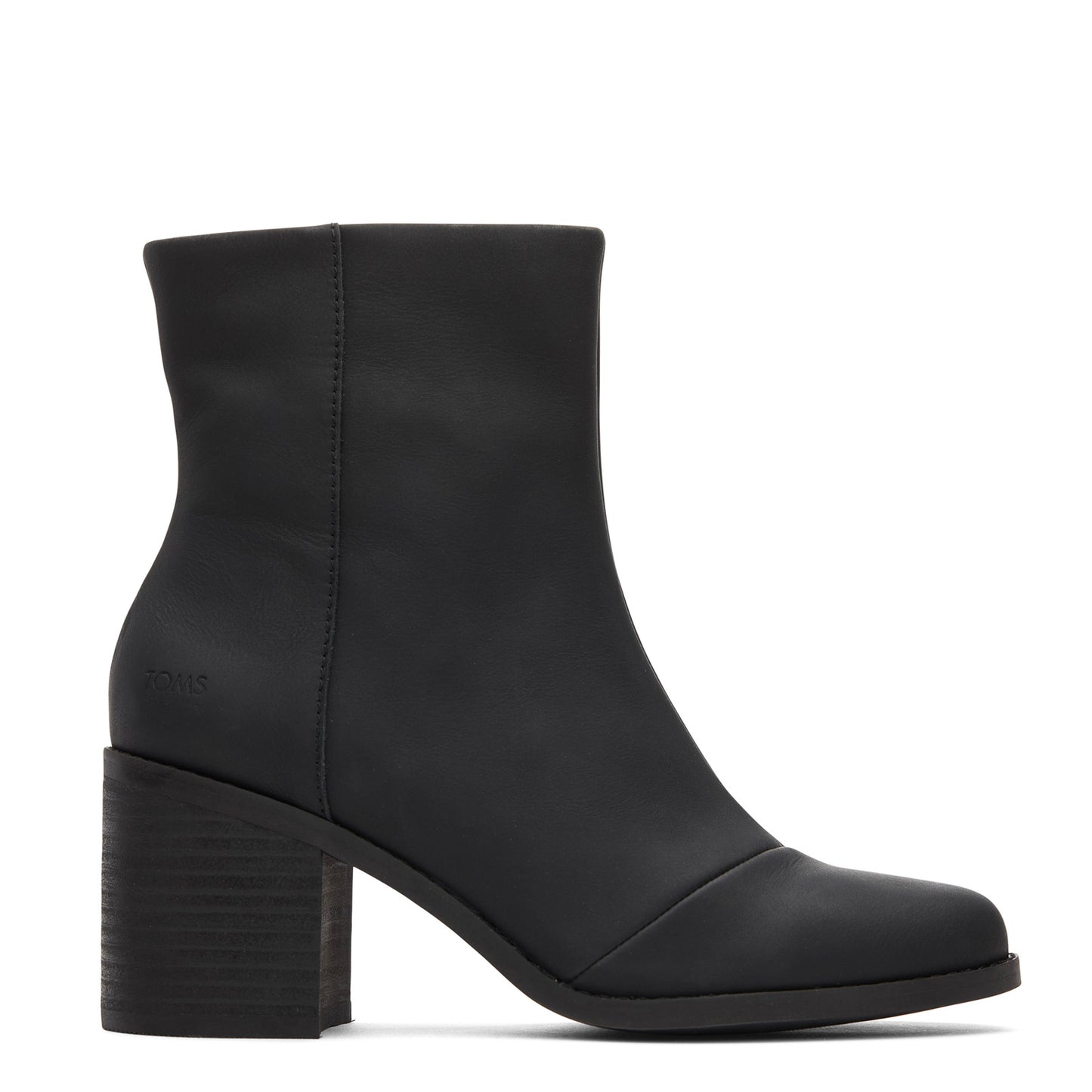Peltz Shoes Women's Toms Evelyn Boot BLACK 10020228