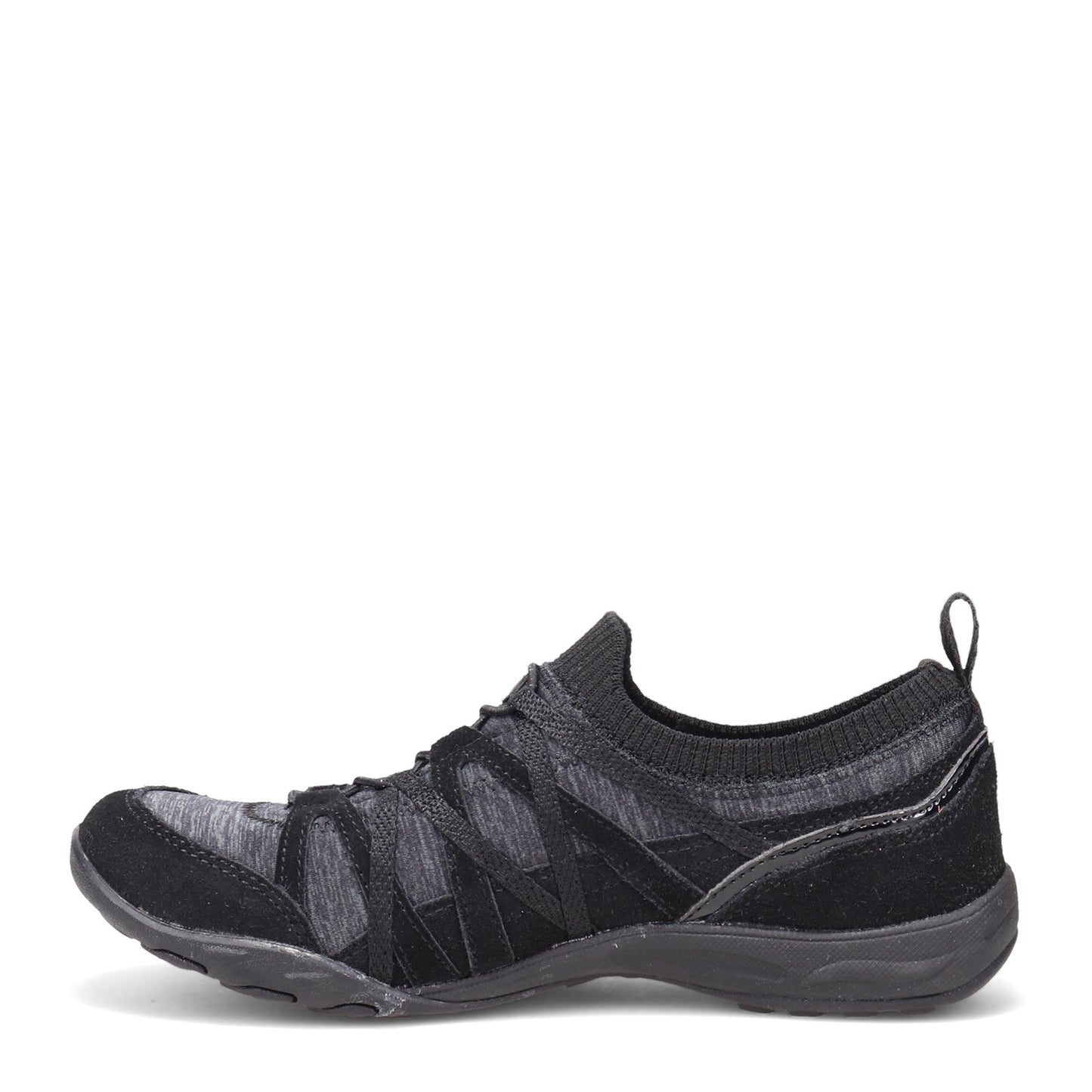 Peltz Shoes Women's Skechers Arch Fit Comfy - Bold Statement Slip-On BLACK 100275-BLK