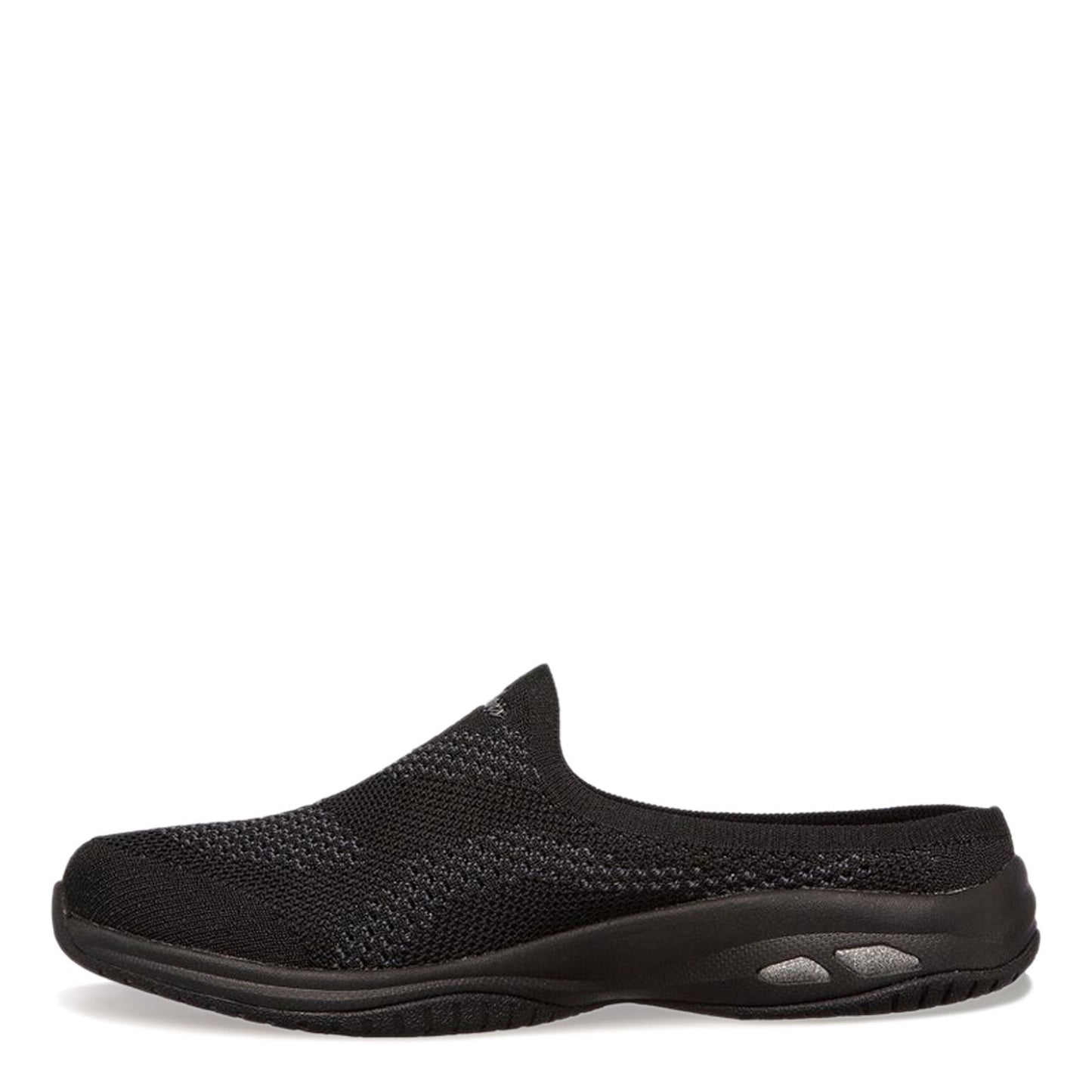 Peltz Shoes Women's Skechers Relaxed Fit: Commute Time - In Knit To Win Clog BLACK 100310-BBK