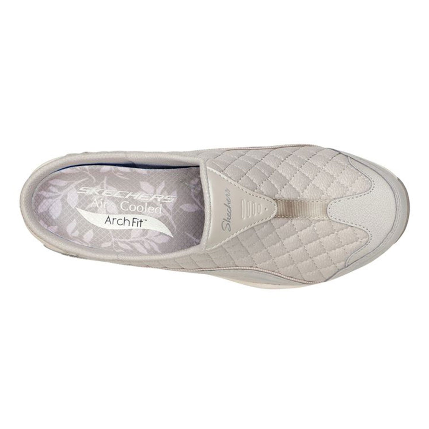 Peltz Shoes Women's Skechers Relaxed Fit: Arch Fit - Commute Clog TAUPE 100322-TPE