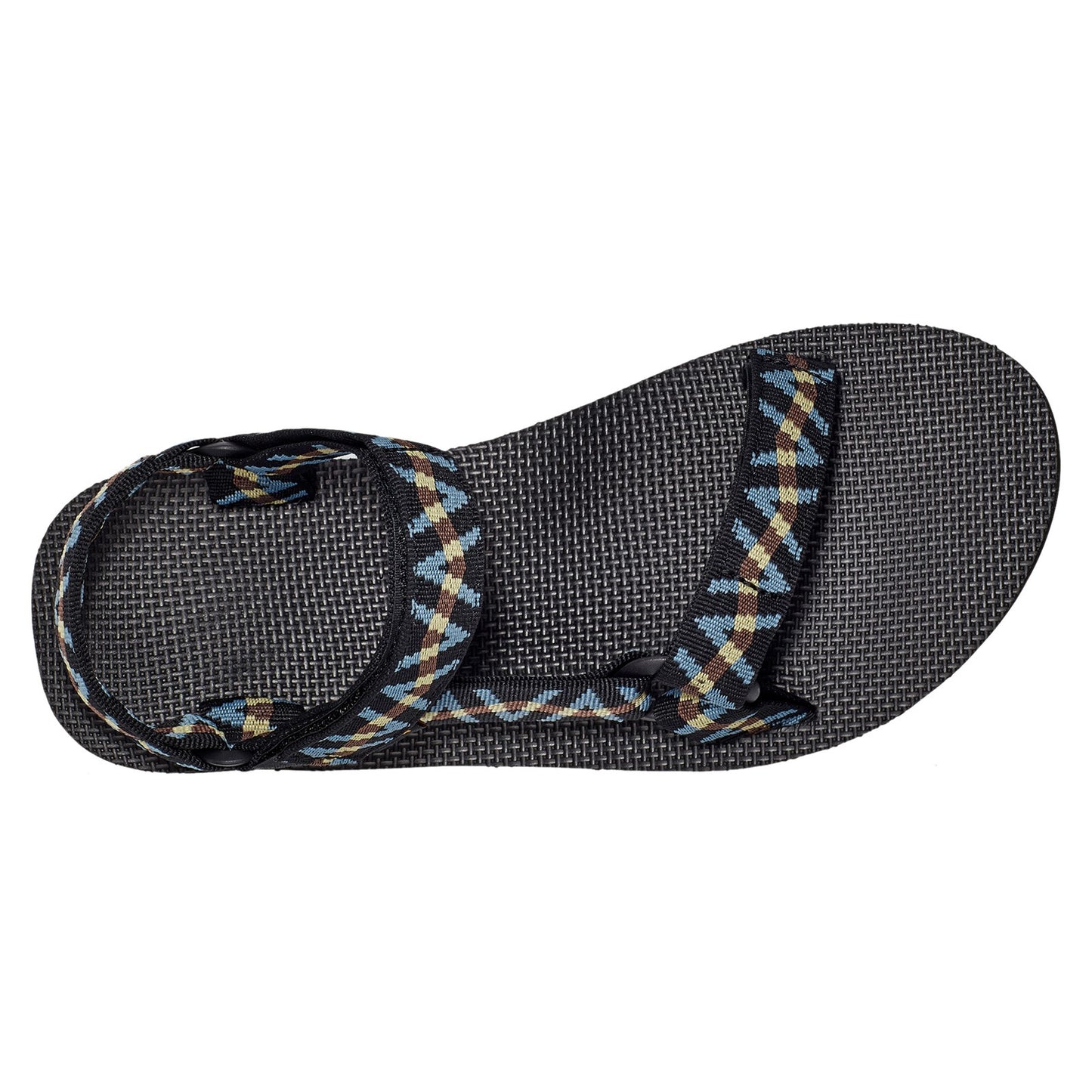 Peltz Shoes Men's Teva Original Universal Sandal BLUE BEIGE 1004006-LSBCB