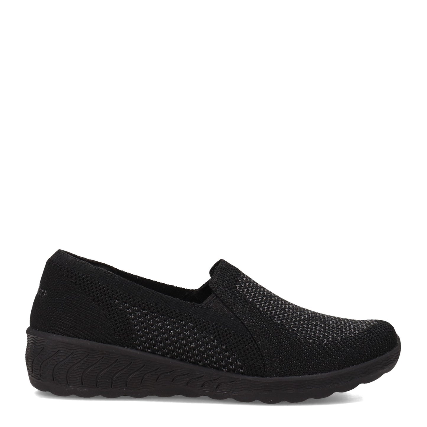 Peltz Shoes Women's Skechers Relaxed Fit: Up-Lifted - New Rules Slip-On BLACK 100454-BBK