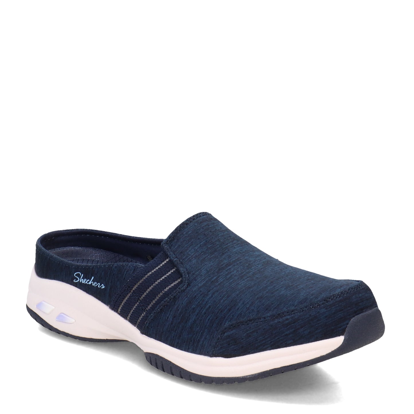 Peltz Shoes Women's Skechers Commute Time - Delightful Day Clog NAVY 100513-NVY