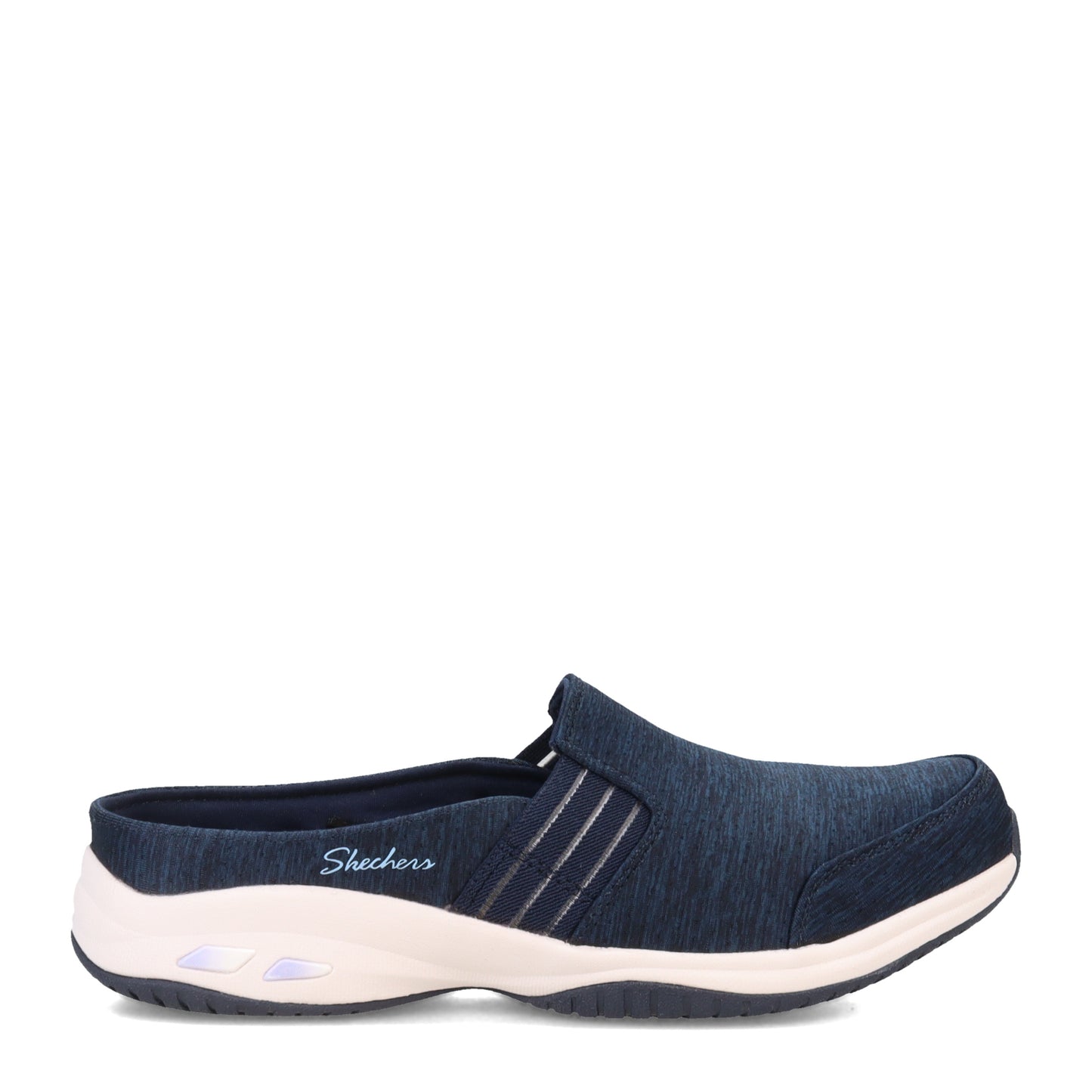 Peltz Shoes Women's Skechers Commute Time - Delightful Day Clog NAVY 100513-NVY