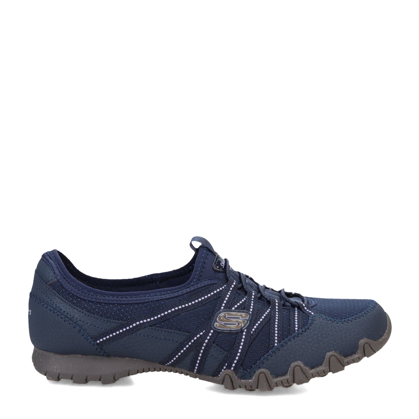 Peltz Shoes Women's Skechers Relaxed Fit: Bikers Lite – Relive Slip-On navy 100560-NVY