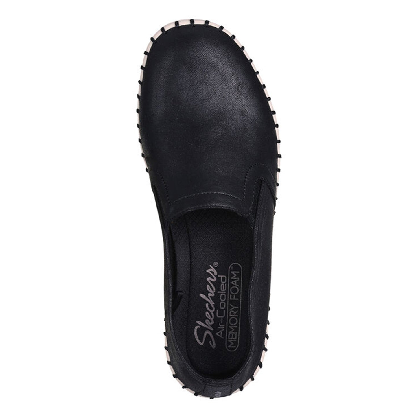 Peltz Shoes Women's Skechers Sepulveda 2.0 - So Smooth Slip-on BLACK 100578-BLK