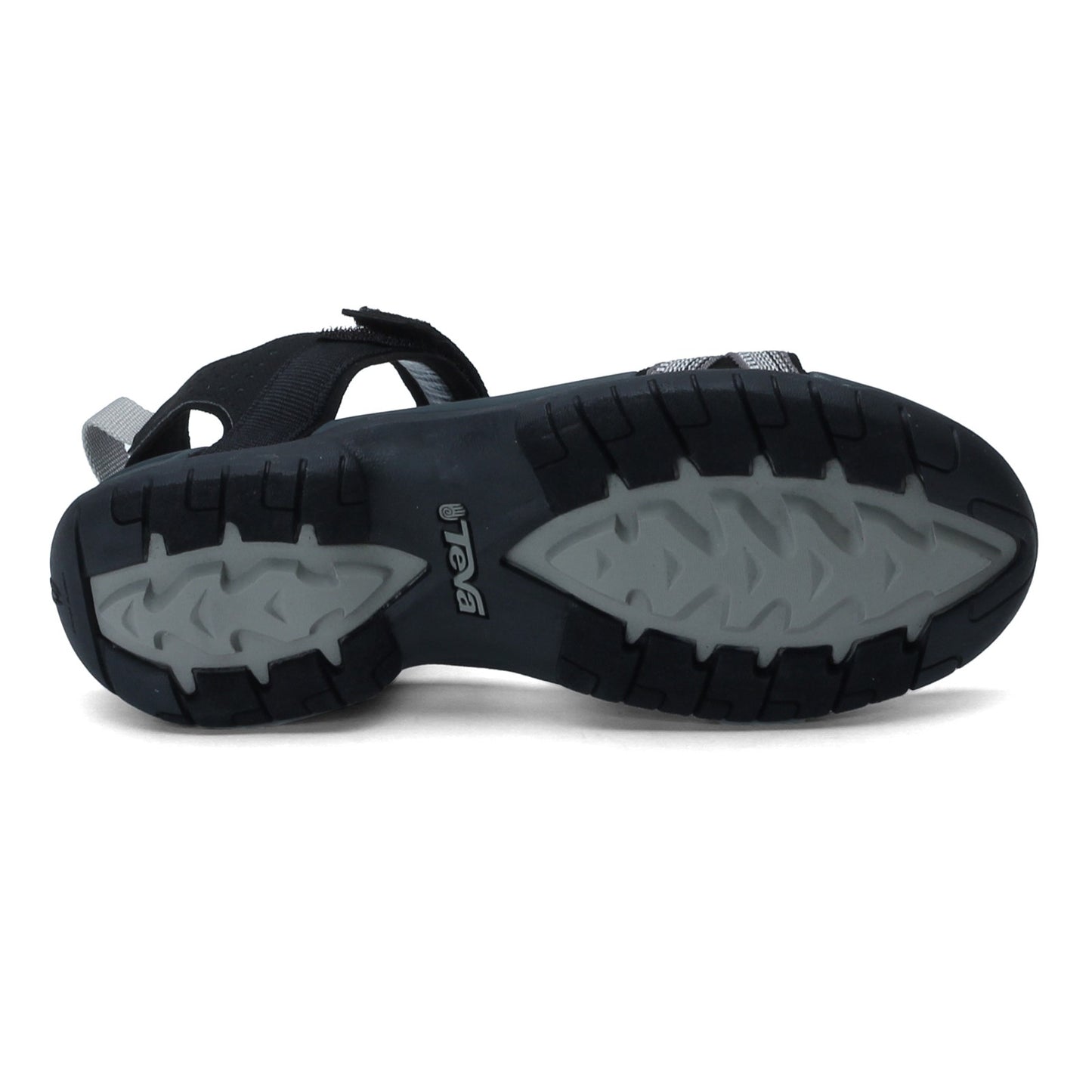 Peltz Shoes Women's Teva Verra Sandal BLACK GRAY 1006263-ABML