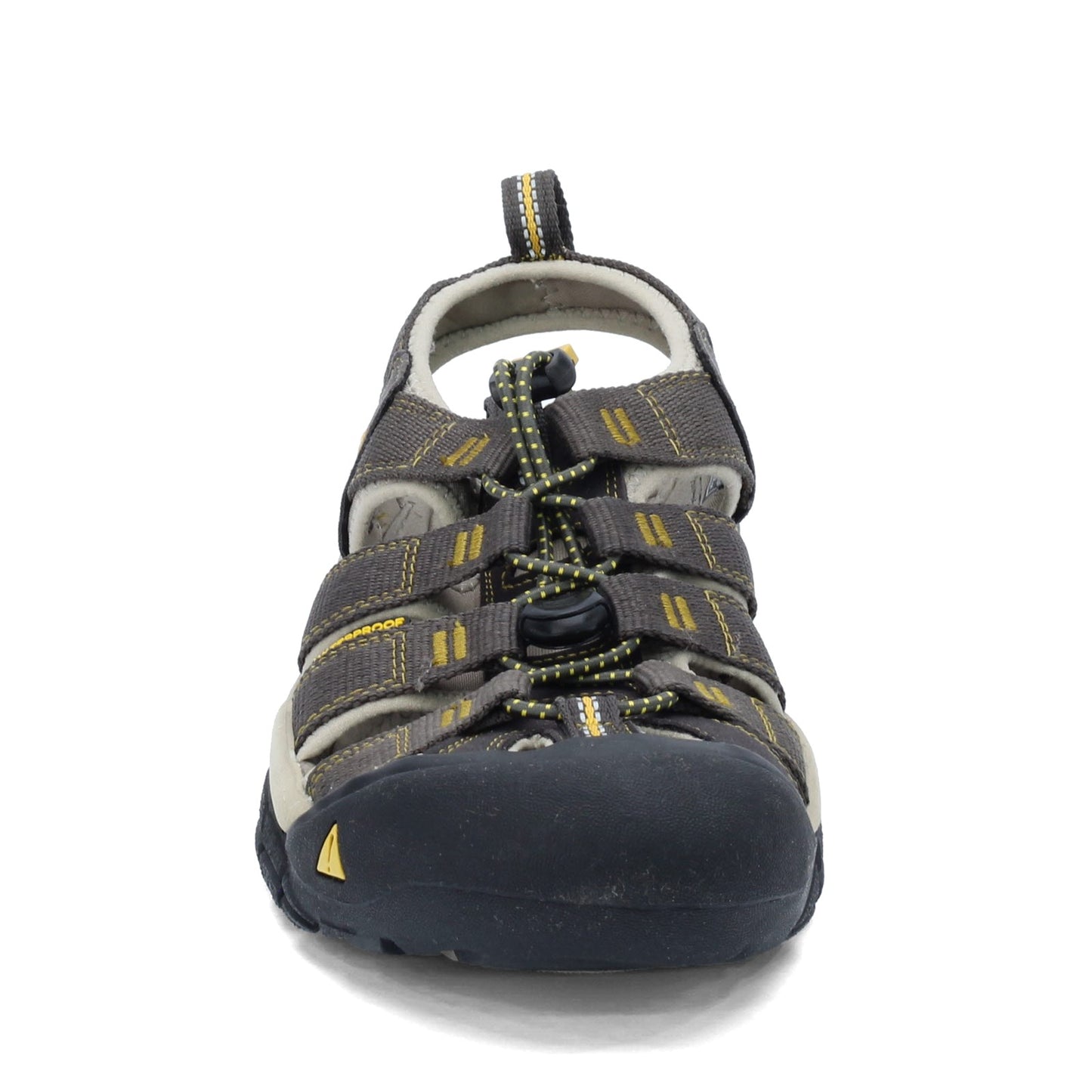 Peltz Shoes Men's Keen Newport H2 Sandal RAVEN ALUMINUM 1008399