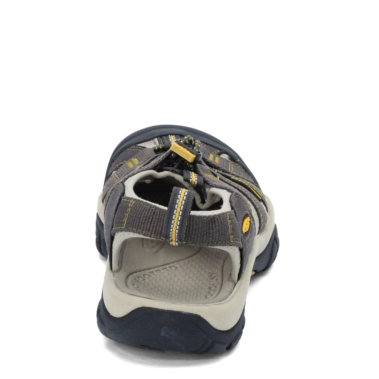 Peltz Shoes Men's Keen Newport H2 Sandal RAVEN ALUMINUM 1008399