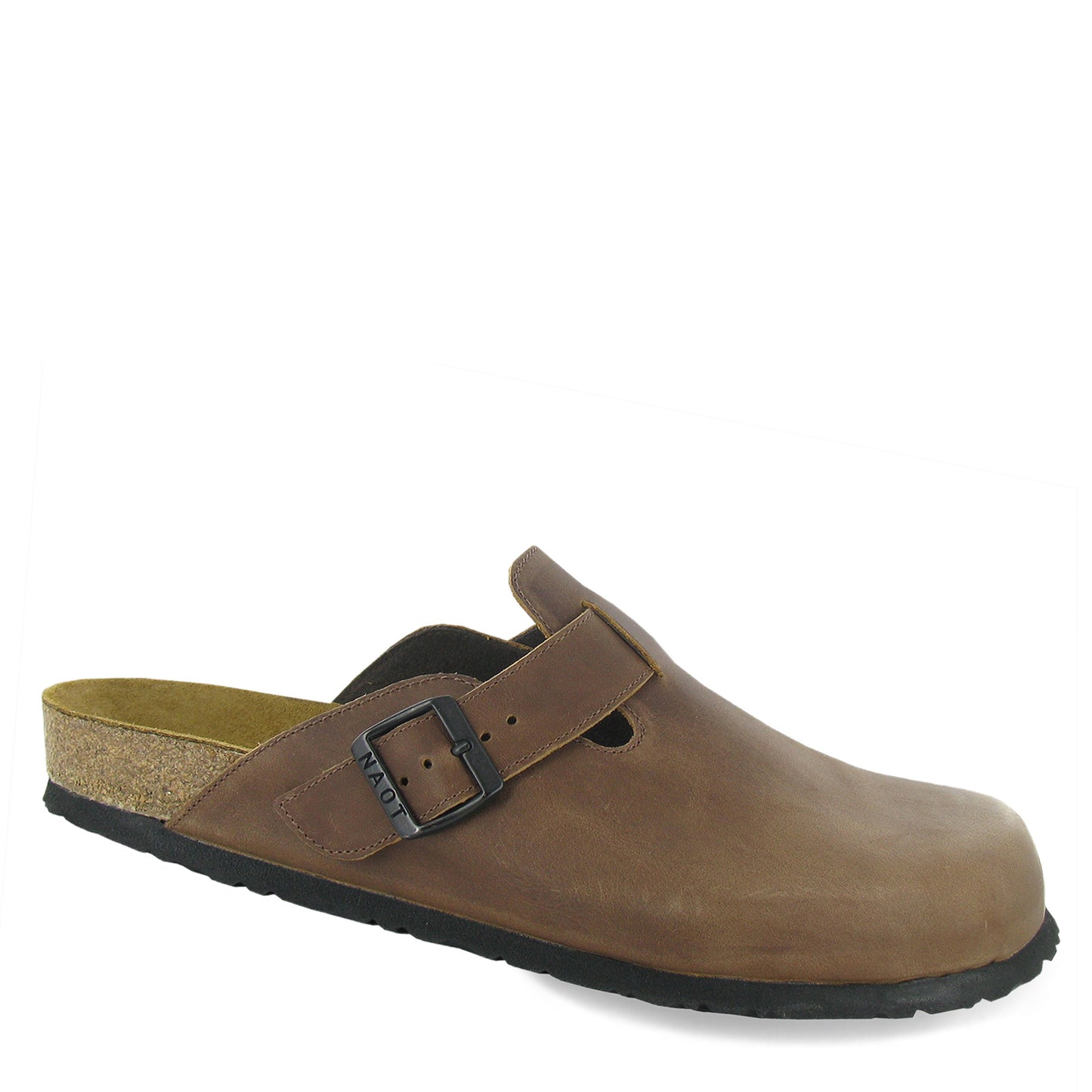 Peltz Shoes Men's Naot Spring Classic Clog Saddle Brown 1010-E92