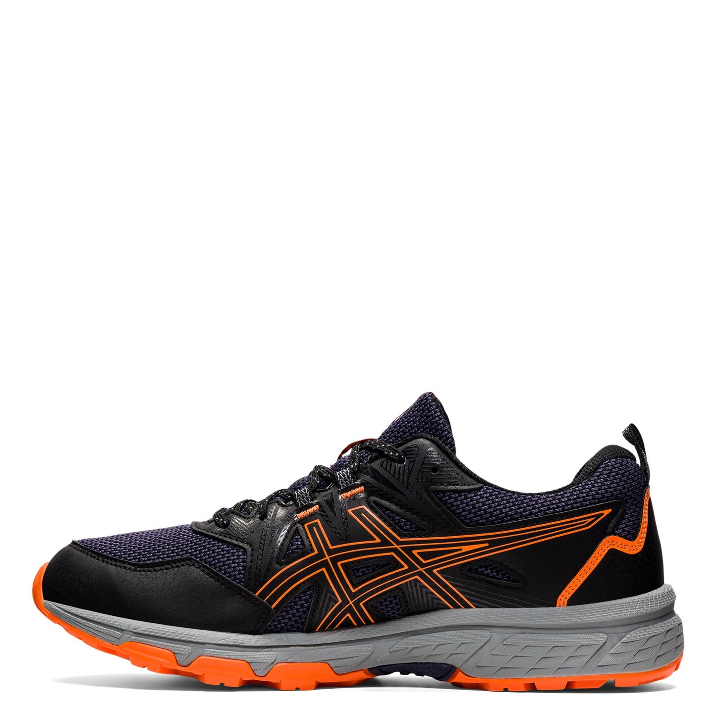 Peltz Shoes Men's ASICS GEL-Venture 8 Trail Running Shoe BLACK / SHEETROCK 1011A824.004