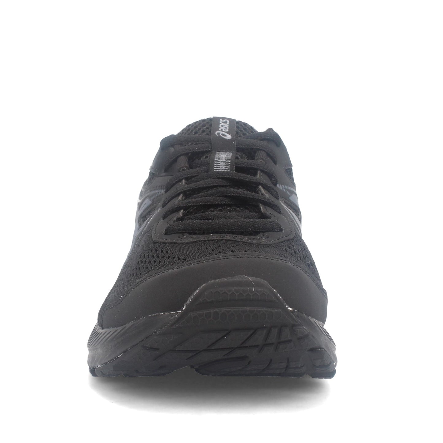 Peltz Shoes Men's ASICS GEL-Contend 7 Running Shoe BLACK GRAY 1011B040-001