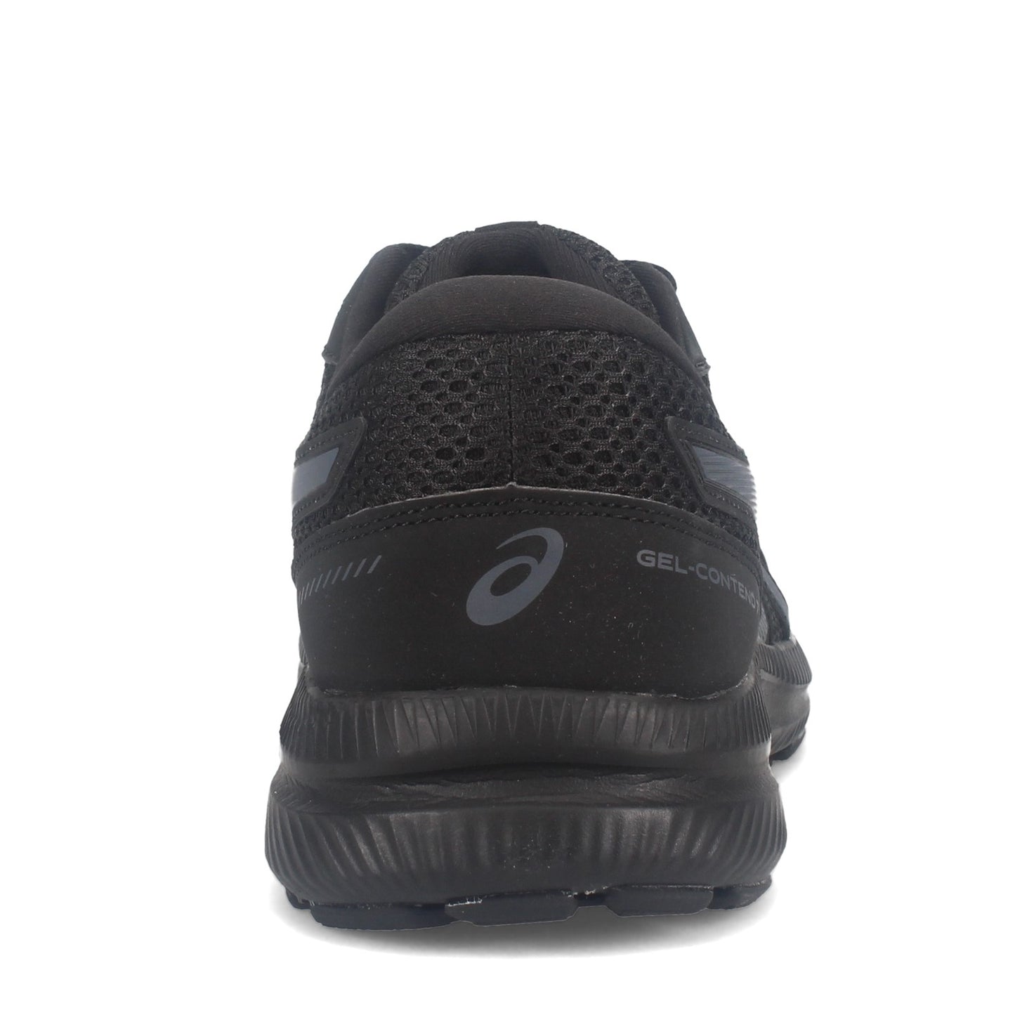 Peltz Shoes Men's ASICS GEL-Contend 7 Running Shoe BLACK GRAY 1011B040-001