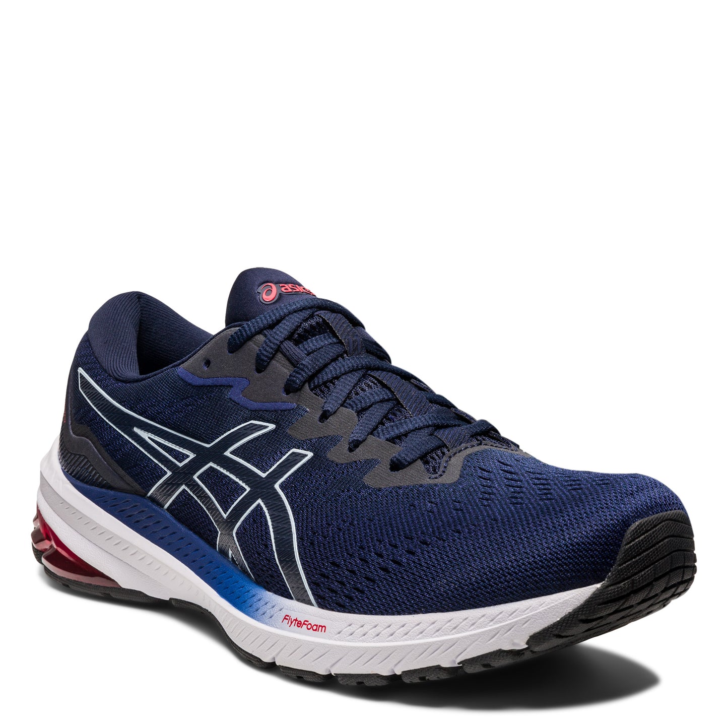 Peltz Shoes Men's ASICS GT-1000 11 Running Shoe INDIGO BLUE/MIDNIGHT 1011B354-403