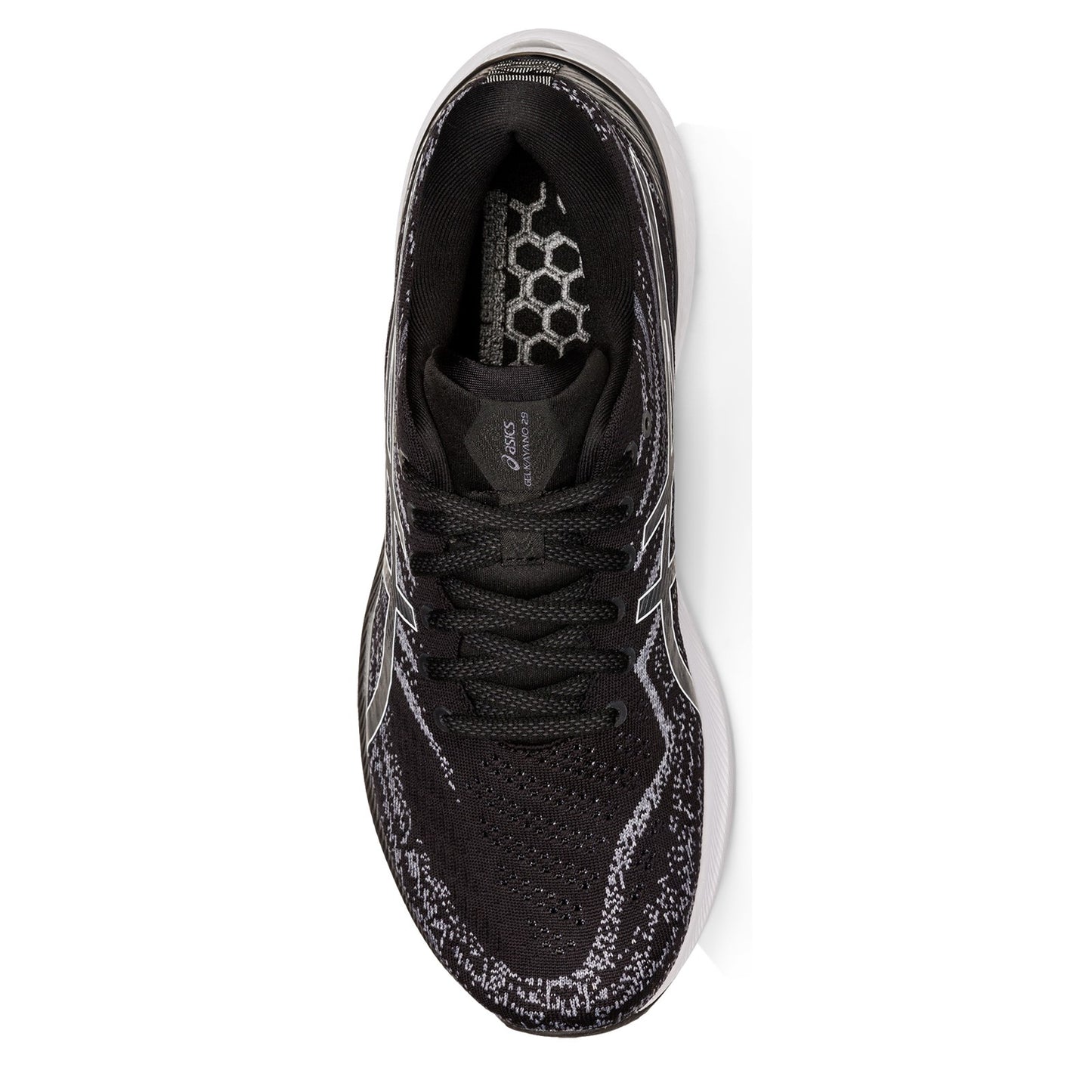 Peltz Shoes Men's ASICS GEL-Kayano 29 Running Shoe BLACK 1011B440.002