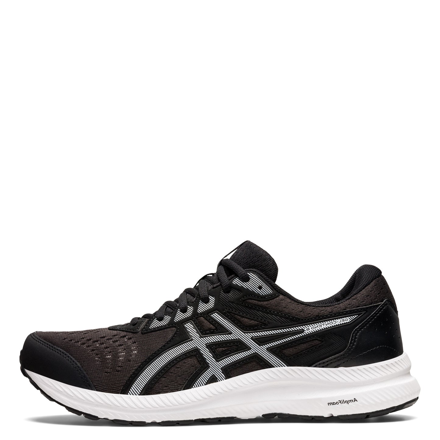 Peltz Shoes Men's ASICS GEL-Contend 8 Running Shoe Black White 1011B492.002