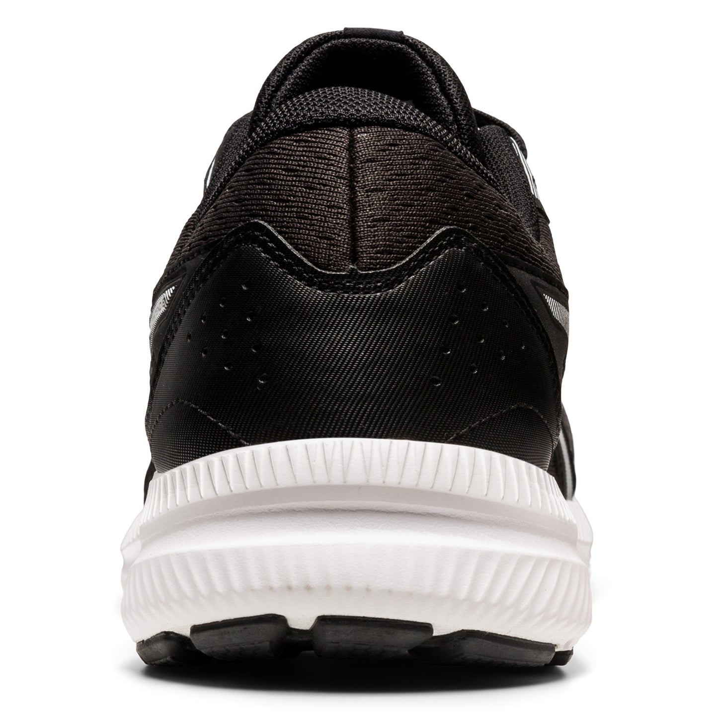 Peltz Shoes Men's ASICS GEL-Contend 8 Running Shoe Black White 1011B492.002