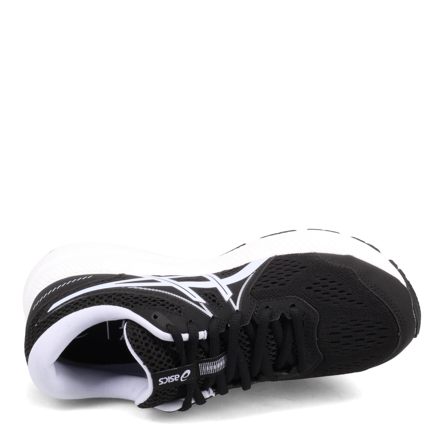 Peltz Shoes Women's ASICS GEL-Contend 7 Running Shoe BLACK / OPAL 1012A911-005