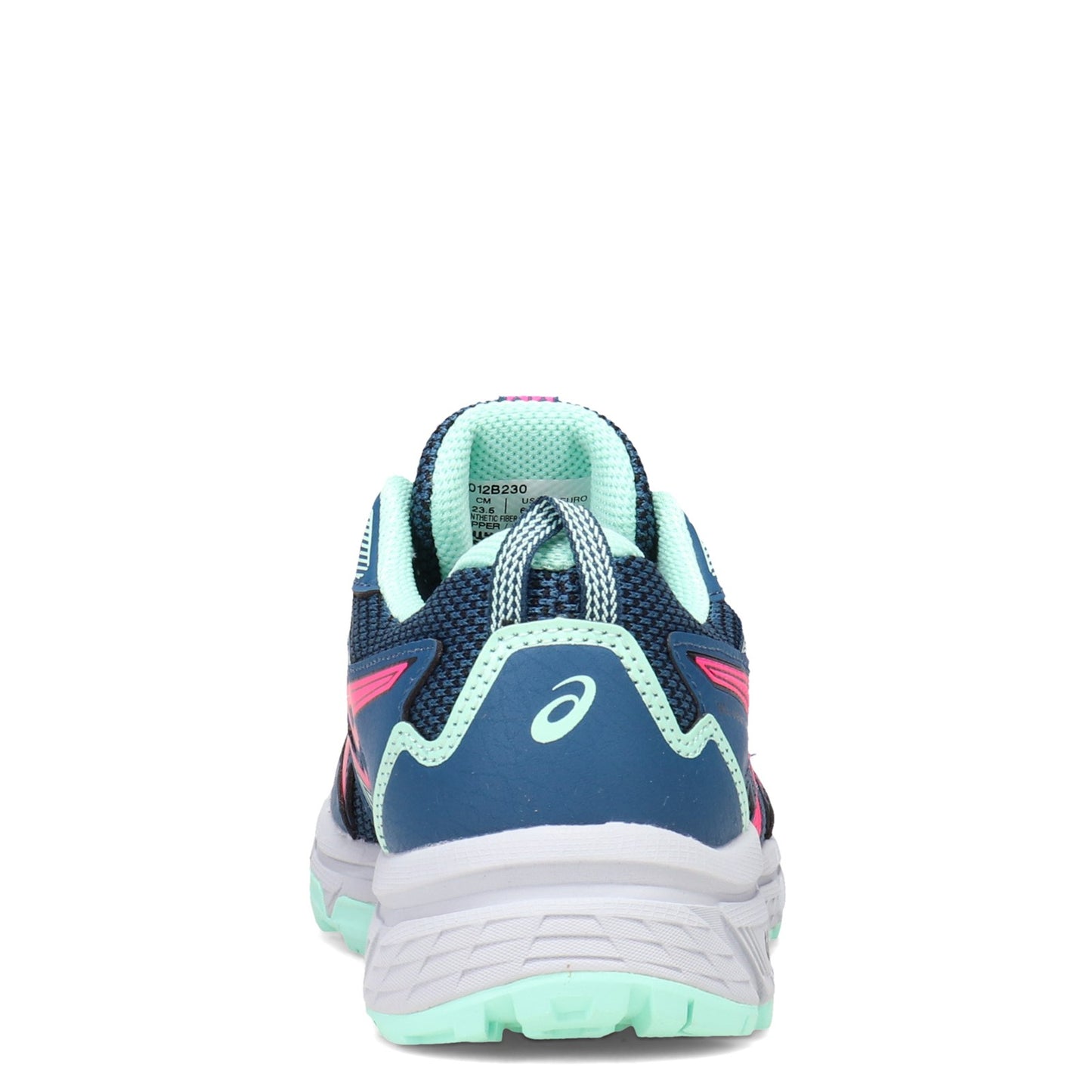 Peltz Shoes Women's ASICS GEL-Venture 8 Trail Running Shoe BLUE PINK 1012B230.400