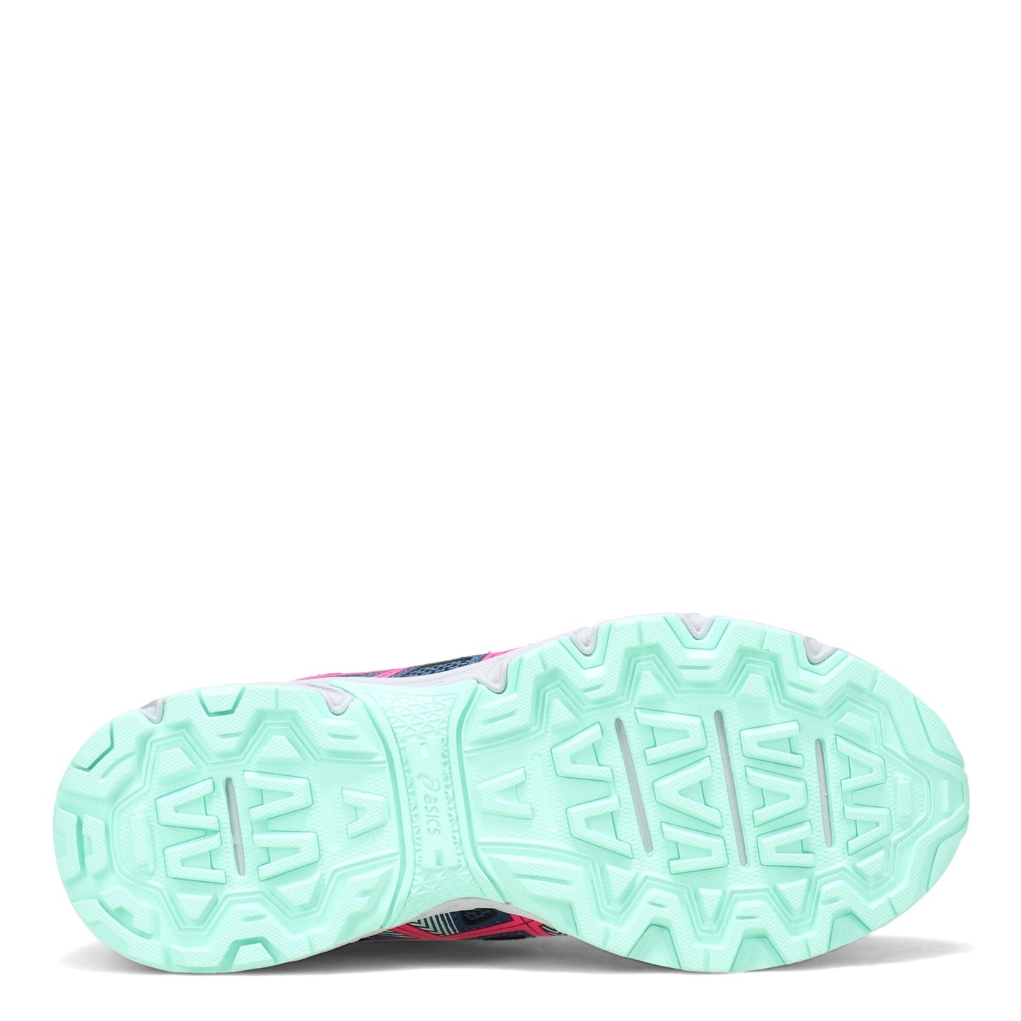 Peltz Shoes Women's ASICS GEL-Venture 8 Trail Running Shoe BLUE PINK 1012B230.400