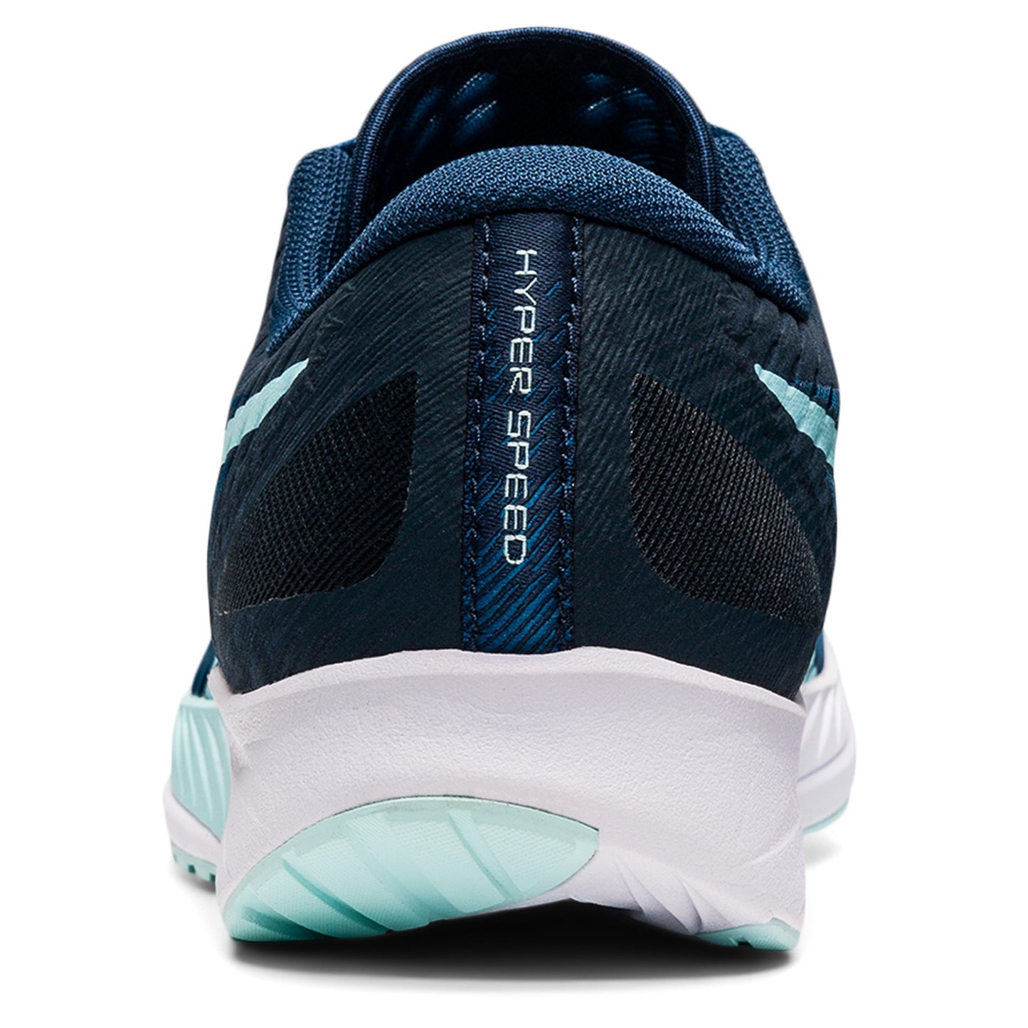 Peltz Shoes Women's ASICS Hyperspeed Running Shoe MAKO BLUE 1012A899-401