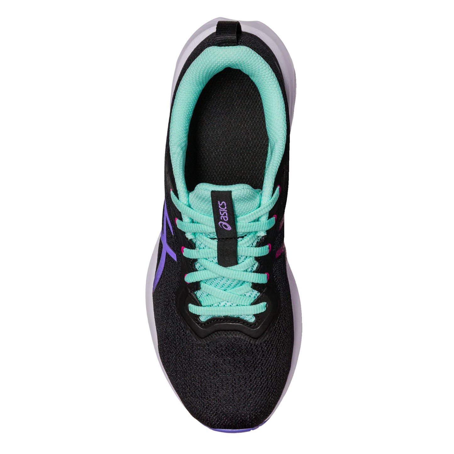 Peltz Shoes Women's ASICS Versablast 2 Running Shoe BLACK/AMETHYST 1012B179-016