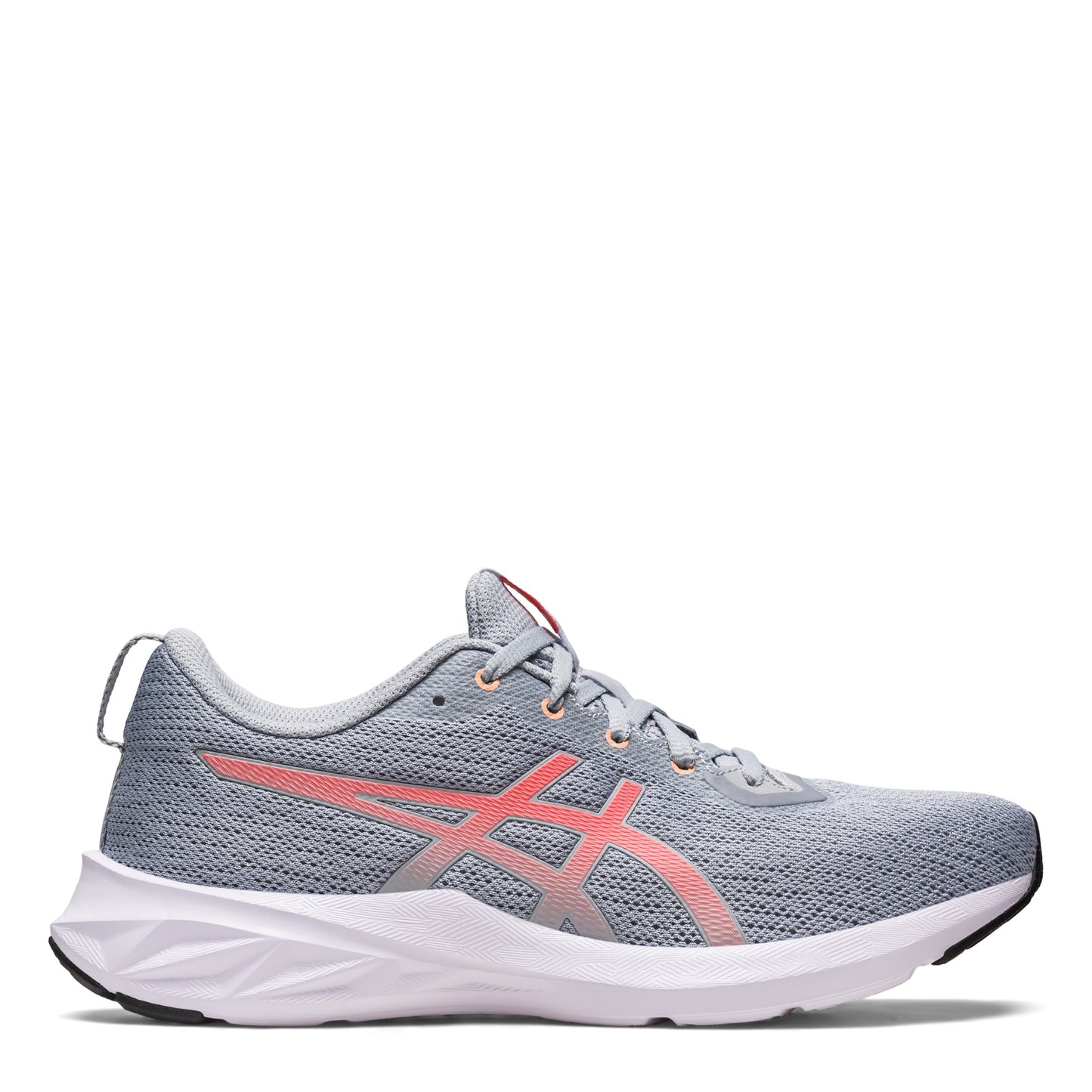 Peltz Shoes Women's ASICS Versablast 2 Running Shoe PIEDMONT GREY/PAPAYA 1012B179-023
