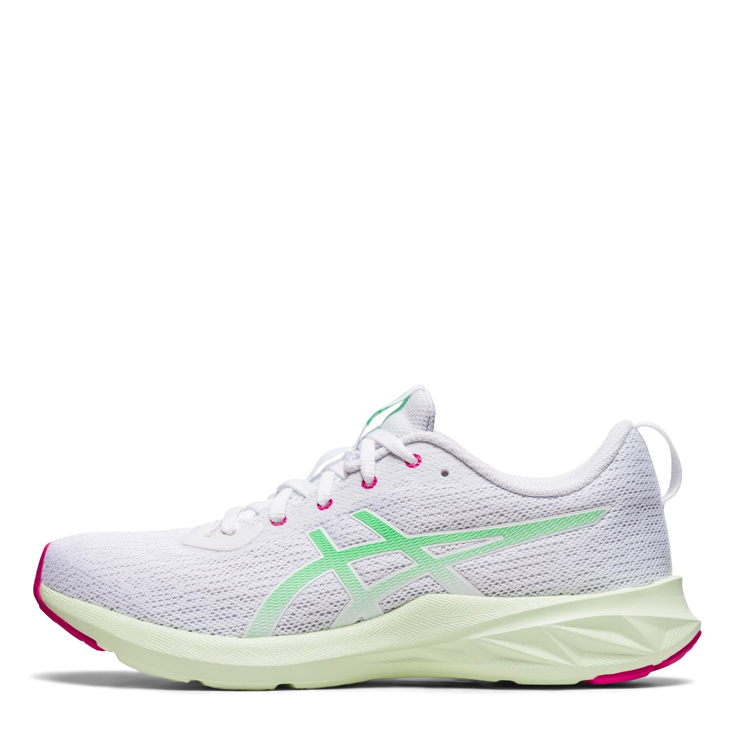 Peltz Shoes Women's ASICS Versablast 2 Running Shoe WHITE/TOUMALINE 1012B179-100