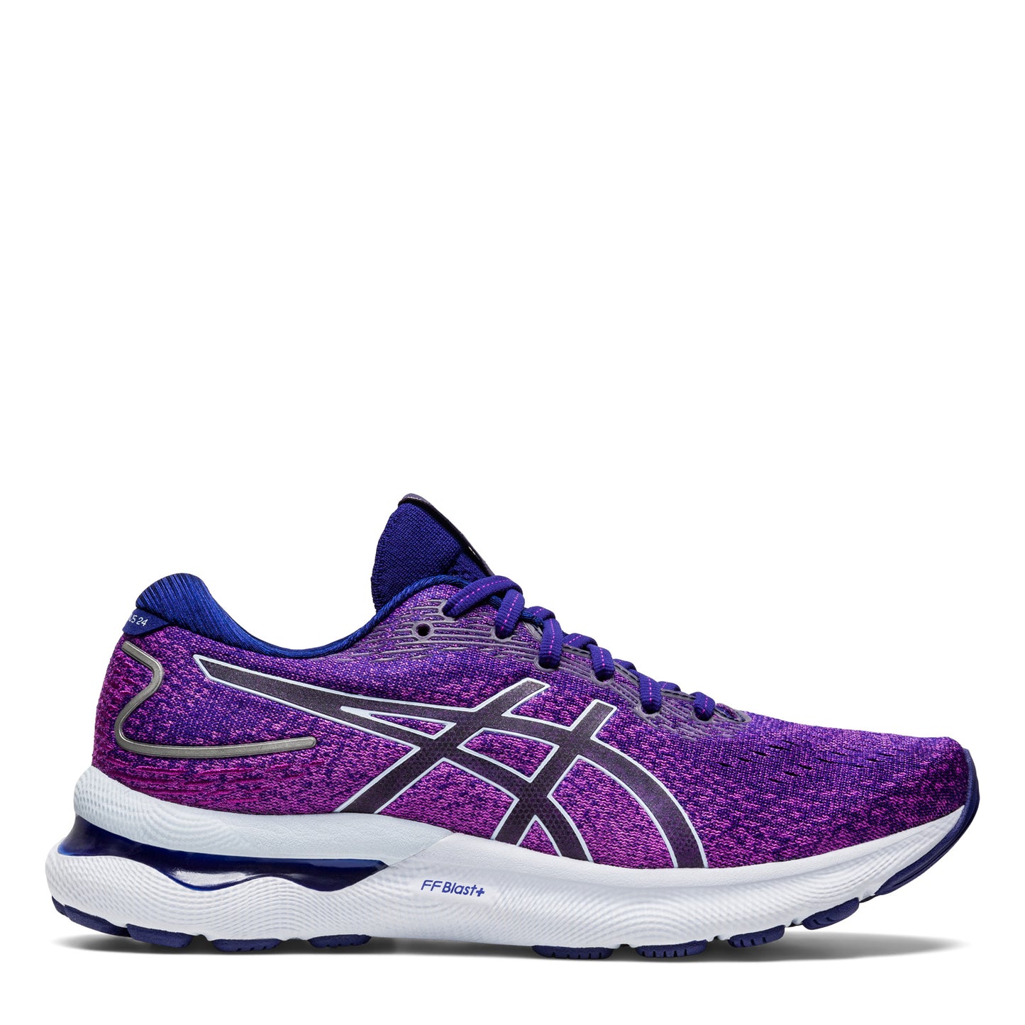 Peltz Shoes Women's ASICS GEL-Nimbus 24 Running Shoe ORCHID 1012B201.500