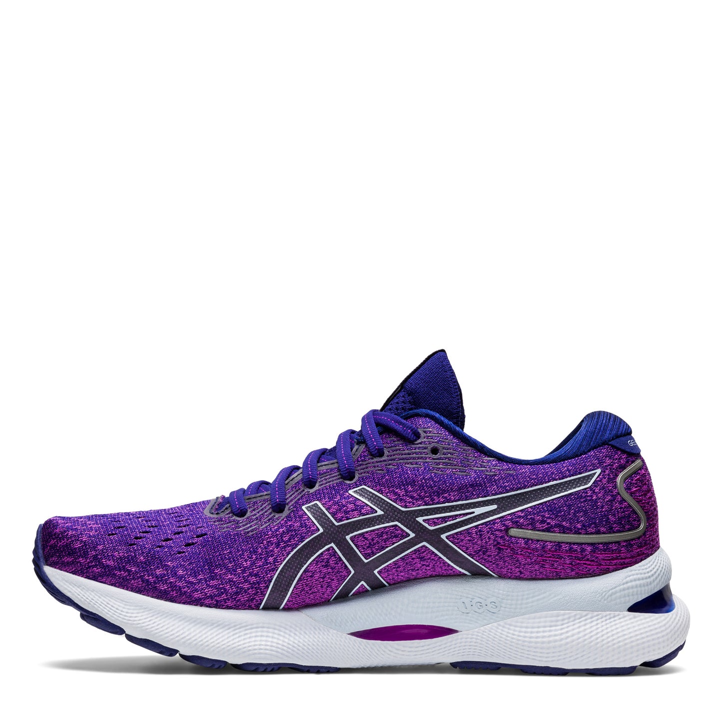 Peltz Shoes Women's ASICS GEL-Nimbus 24 Running Shoe ORCHID 1012B201.500