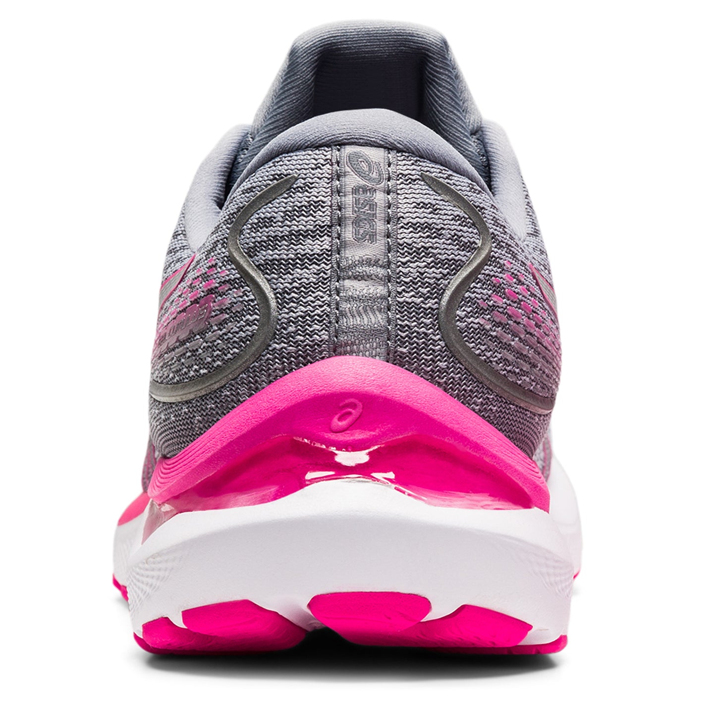 Peltz Shoes Women's ASICS GEL-Cumulus 24 Running Shoe GREY PINK 1012B206.021