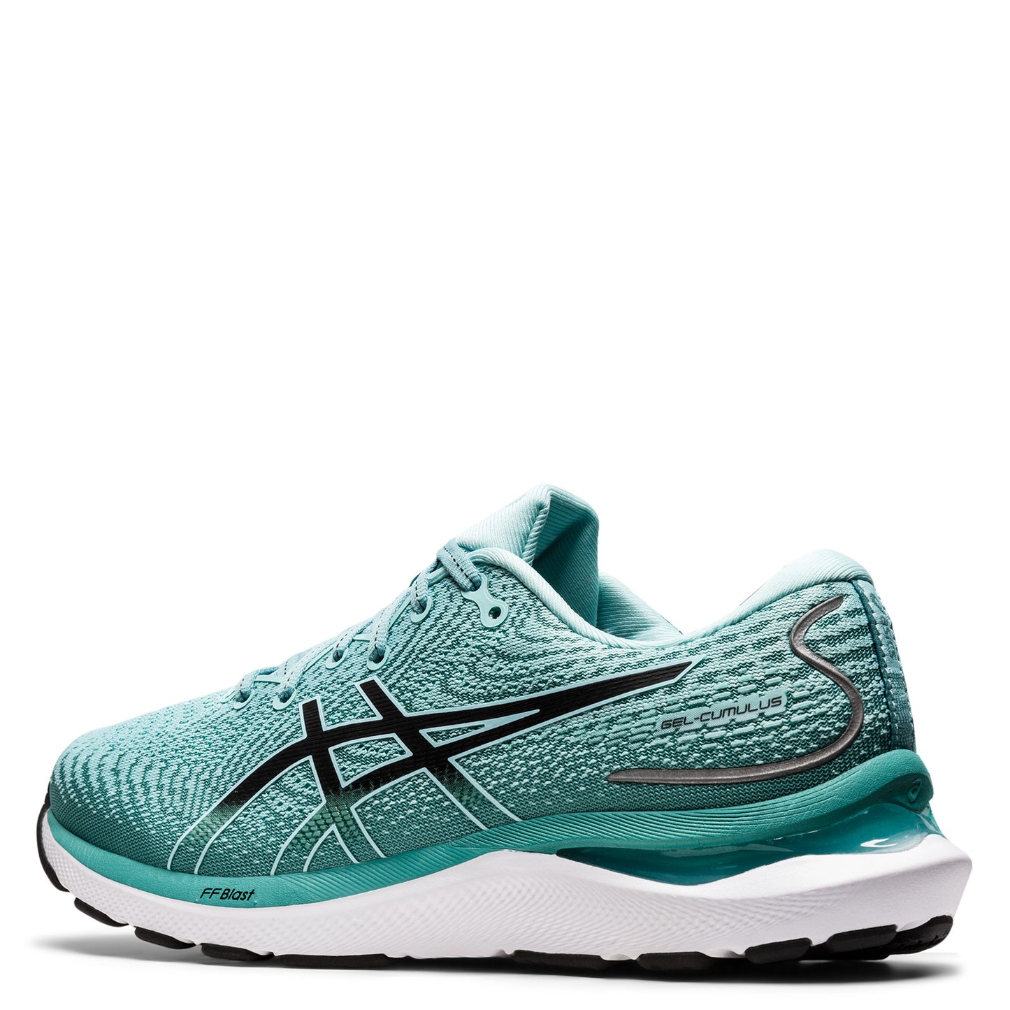 Peltz Shoes Women's ASICS GEL-Cumulus 24 Running Shoe GREEN 1012B206.300