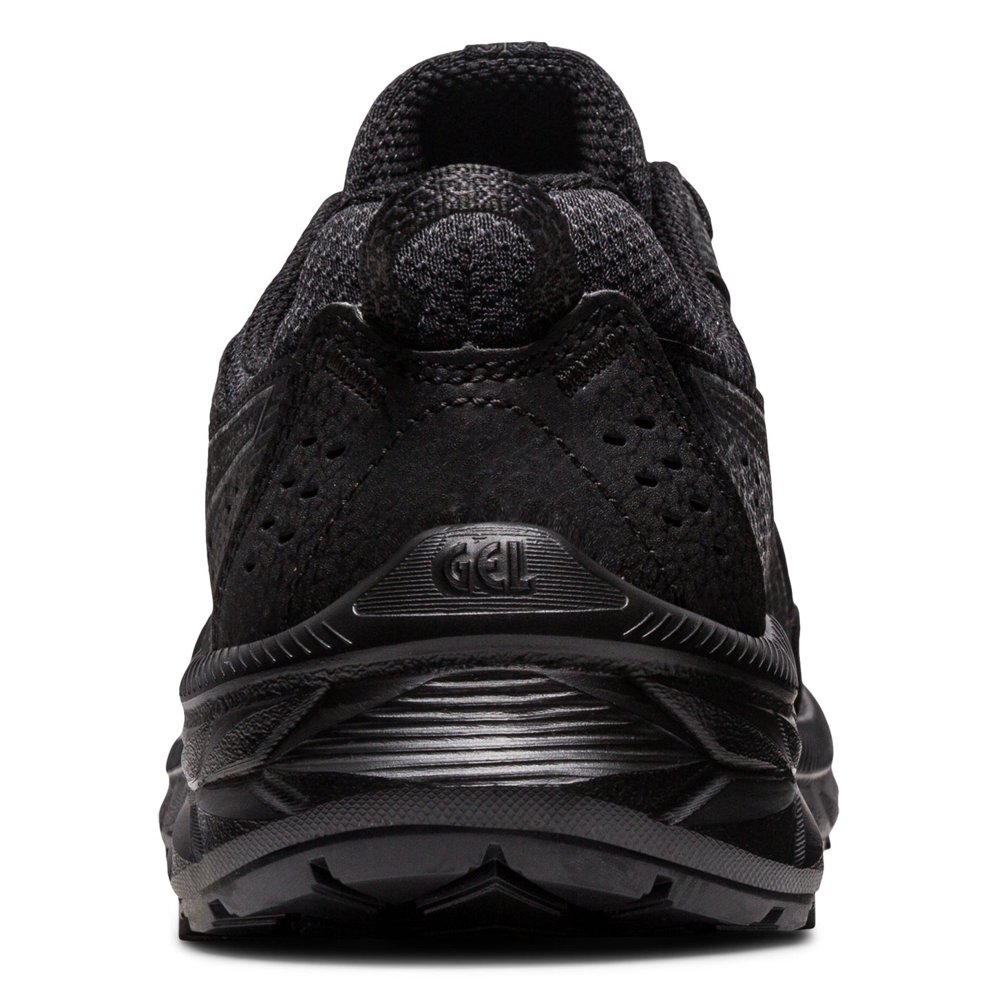 Peltz Shoes Women's ASICS GEL-Venture 9 Trail Running Shoe - Wide Width BLACK/BLACK 1012B314-001