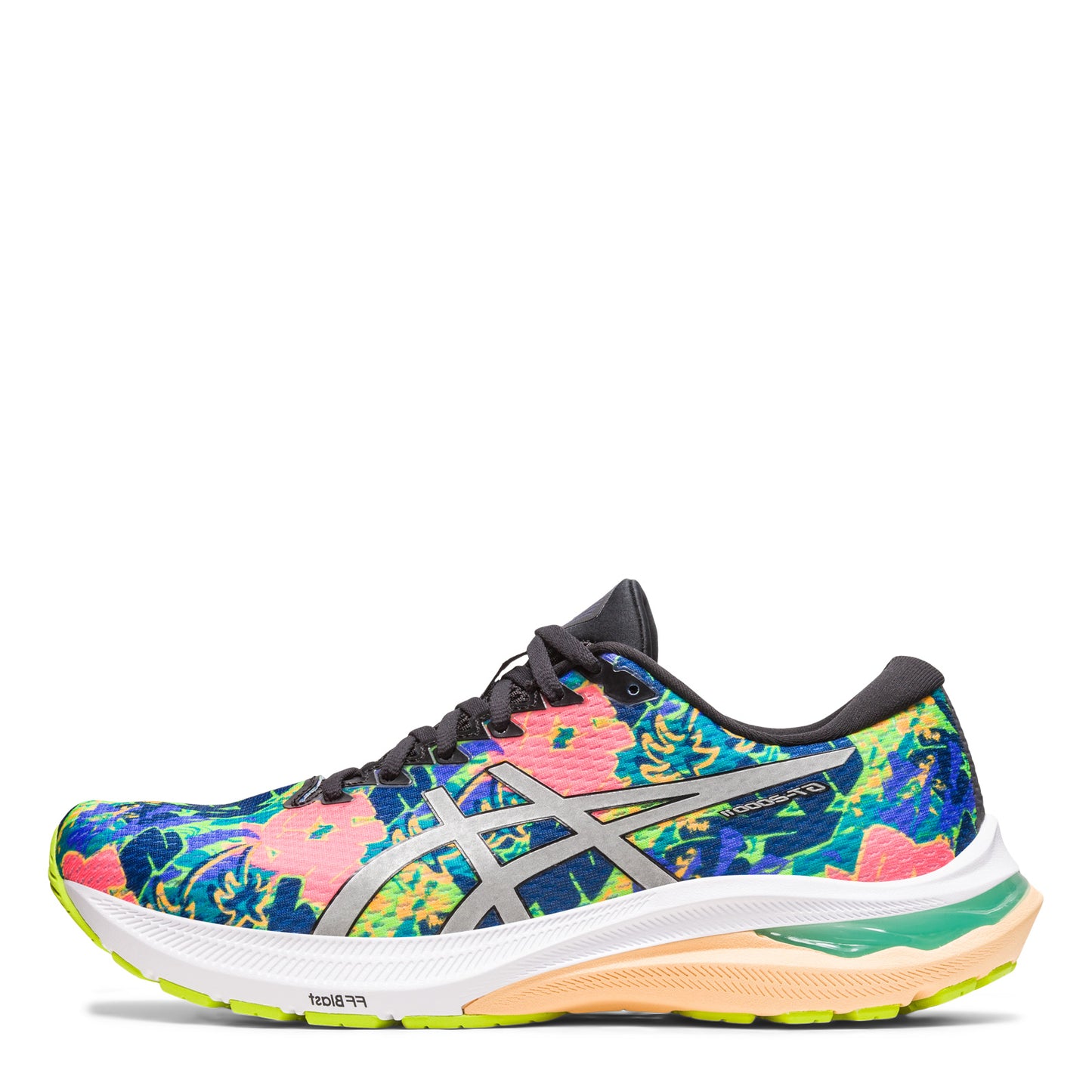 Peltz Shoes Women's ASICS GT-2000 11 Running Shoe LIME ZEST/LITE SHOW 1012B444-300