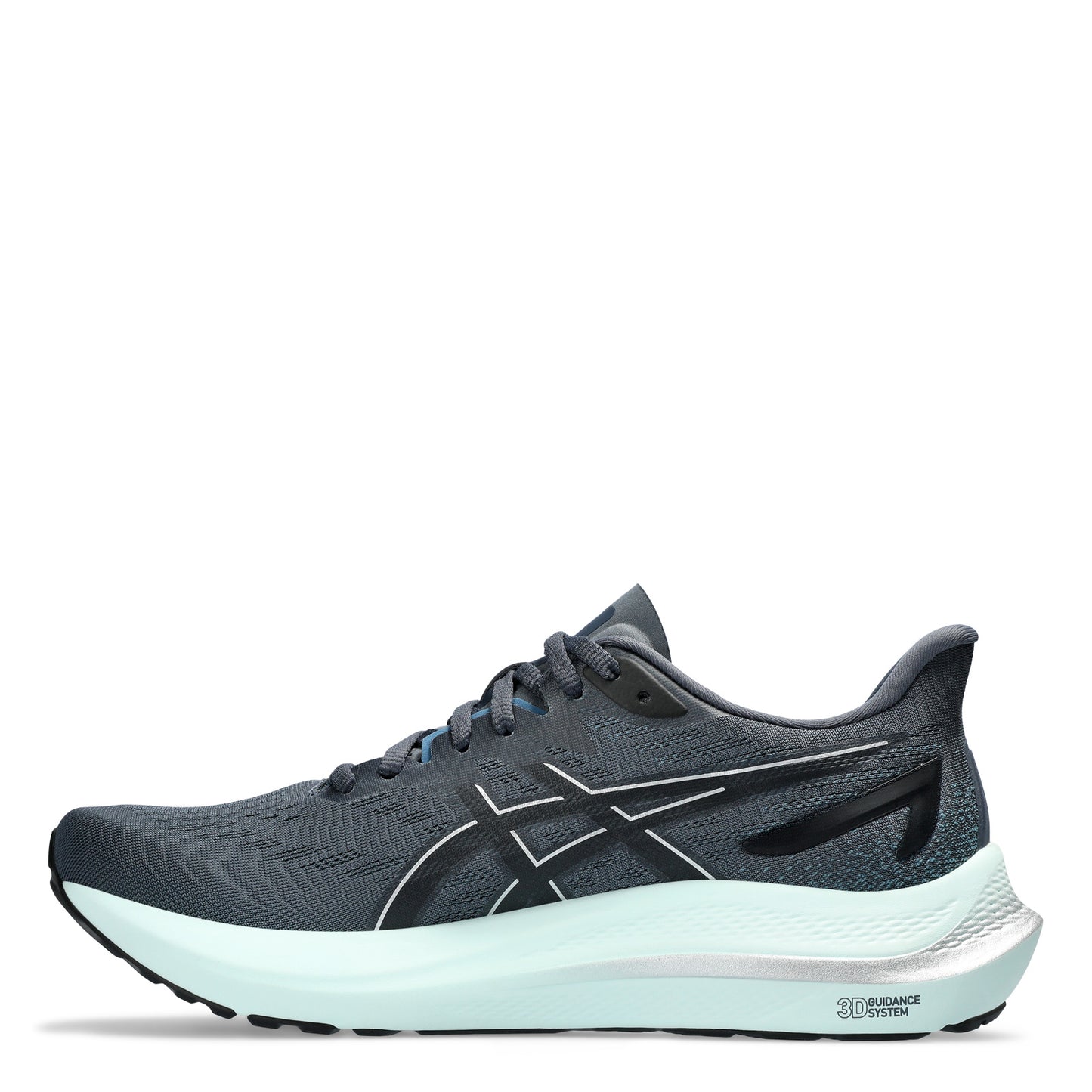 Peltz Shoes Women's ASICS GT-2000 12 Running Shoe - Wide Width Tarmac Silver 1012B504-020