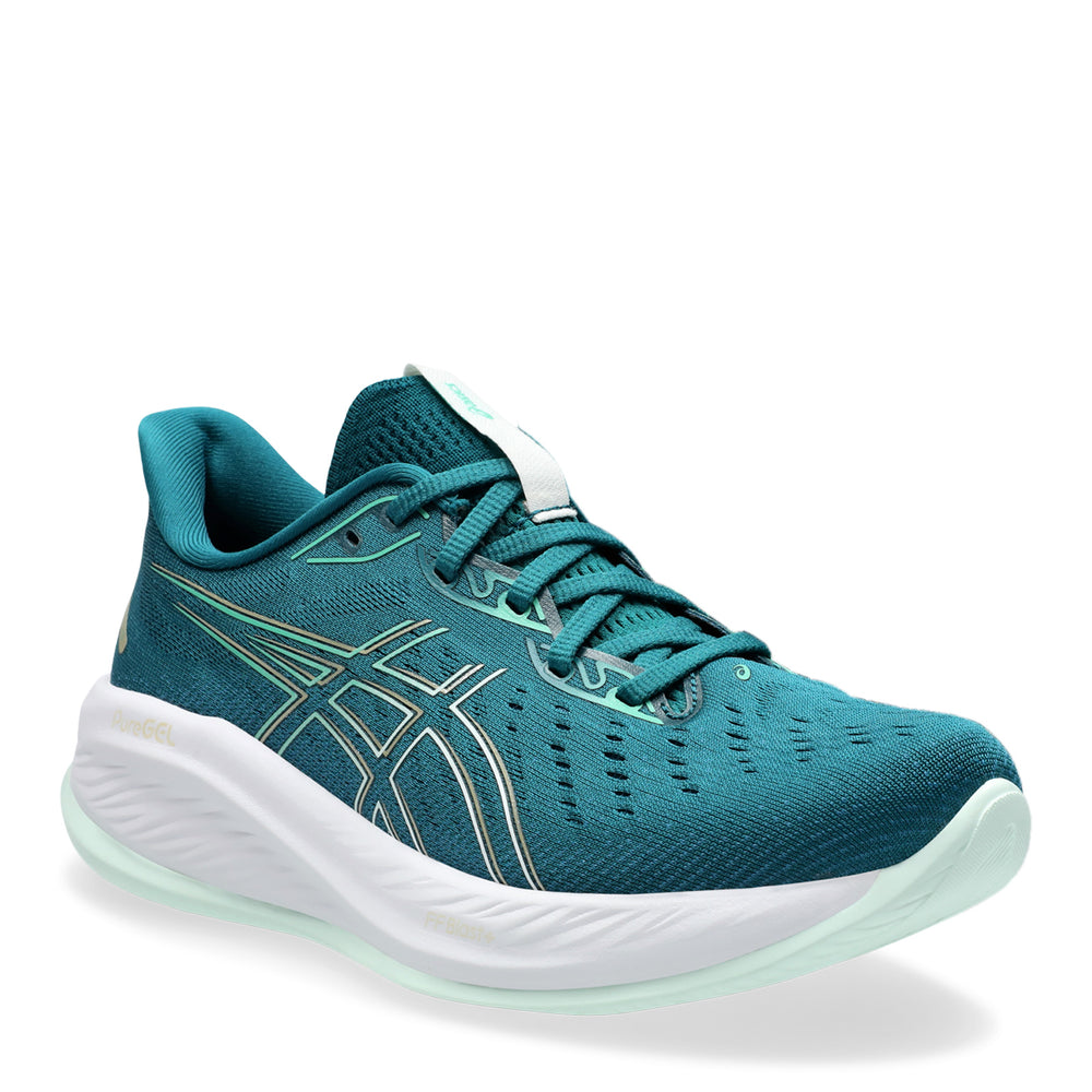 ★ほぼ新品★アシックス GEL CUMULUS 26 23.5㎝　レディース GEL-CUMULUS 26 | BLACK/CONCRETE | レディース ランニング