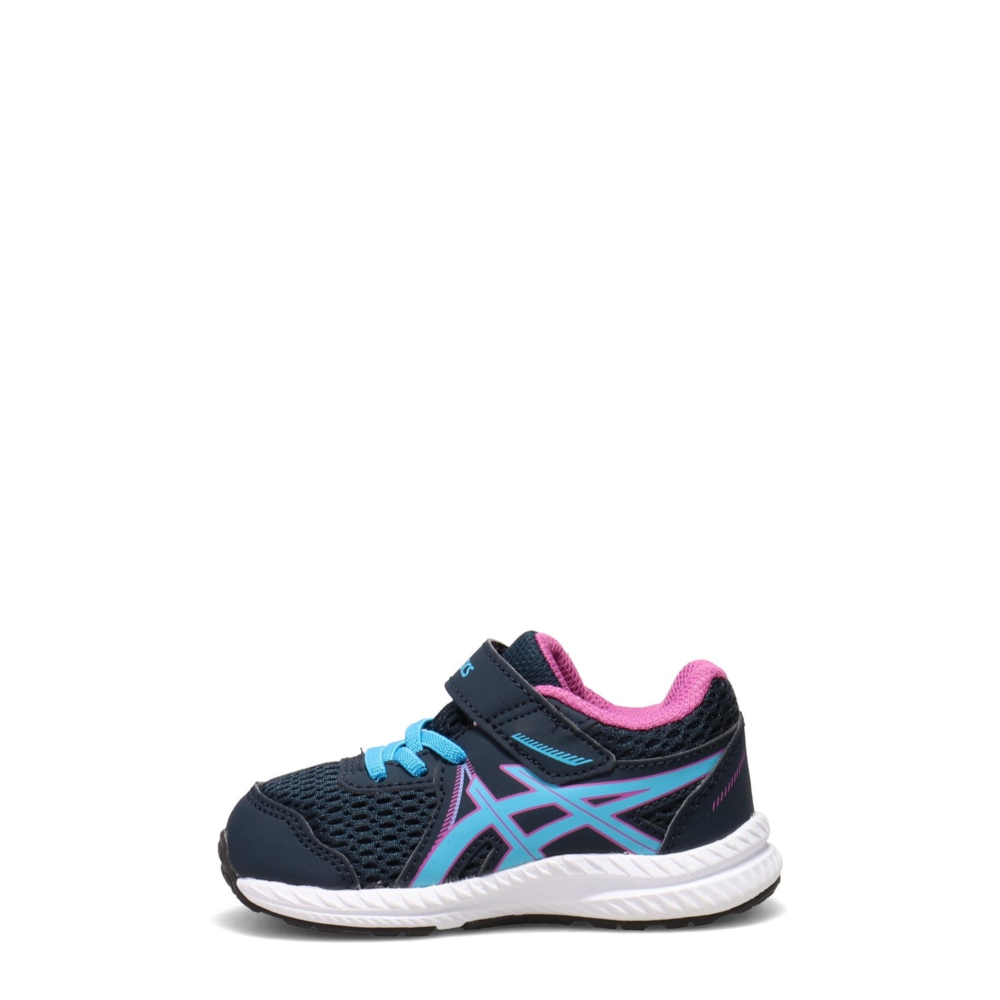 Peltz Shoes Girl's ASICS Contend 7 TS Running Shoe - Toddler BLUE AQUA 1014A193.404