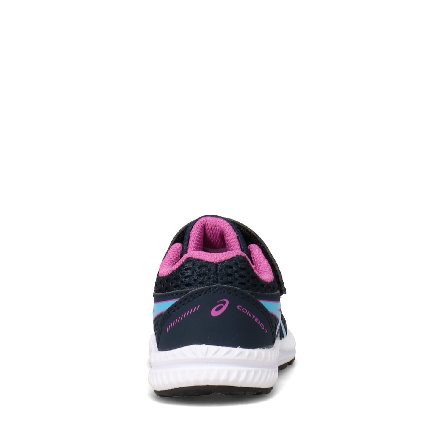 Peltz Shoes Girl's ASICS Contend 7 TS Running Shoe - Toddler BLUE AQUA 1014A193.404