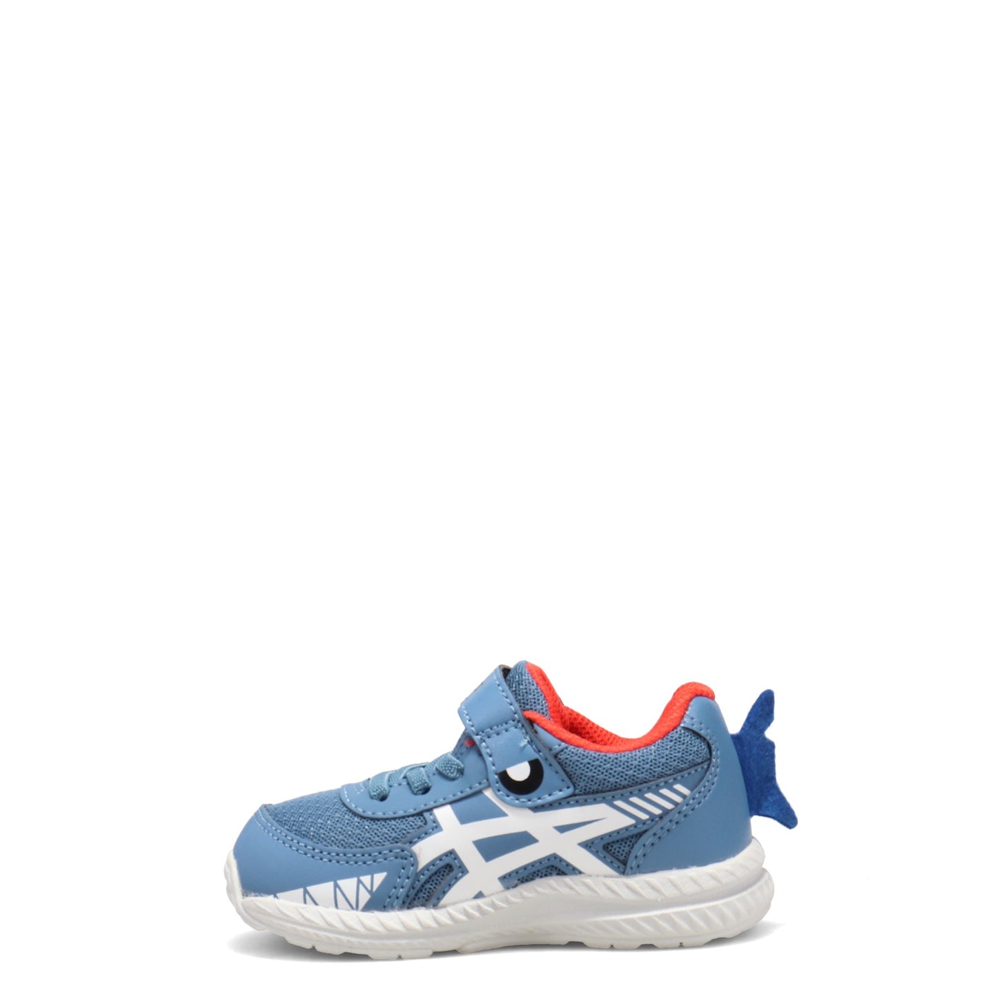 Peltz Shoes Boy's ASICS Contend 7 TS Running Shoe - Toddler BLUE WHITE 1014A202.404