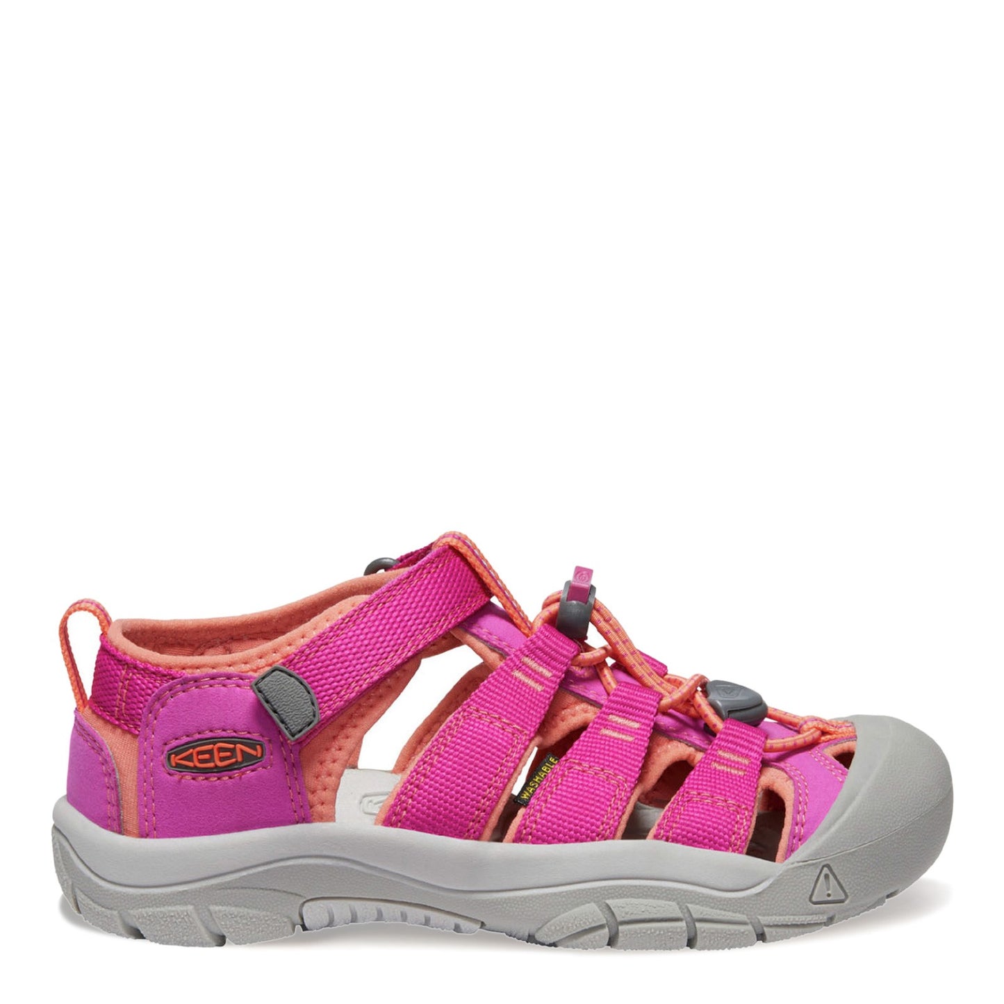 Peltz Shoes Girl's Keen Newport H2 Sandal - Little Kid & Big Kid Very Berry/Fushion Coral 1014267