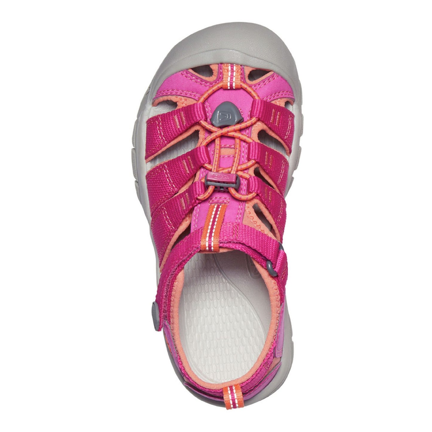 Peltz Shoes Girl's Keen Newport H2 Sandal - Little Kid & Big Kid Very Berry/Fushion Coral 1014267