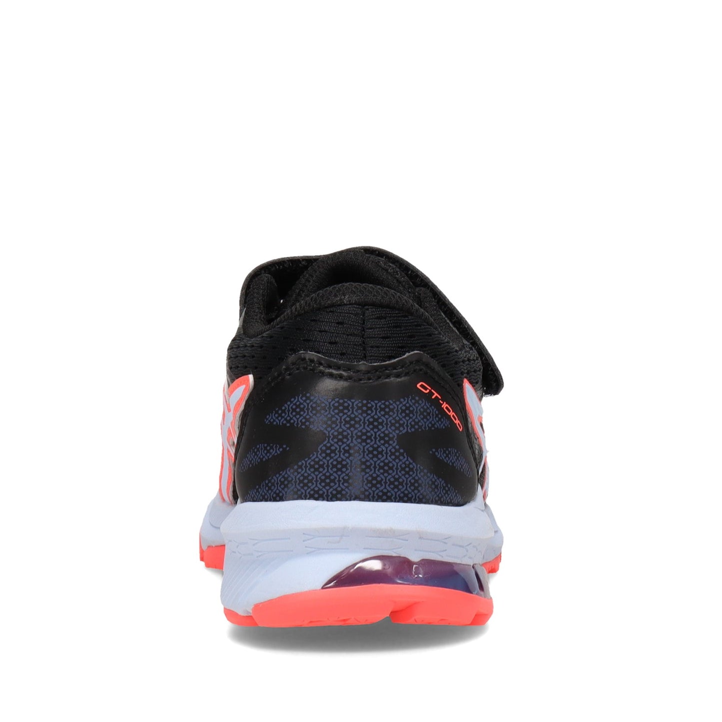 Peltz Shoes Girl's ASICS GT-1000 10 Sneaker - Little Kid BLACK/SKY 1014A191.009