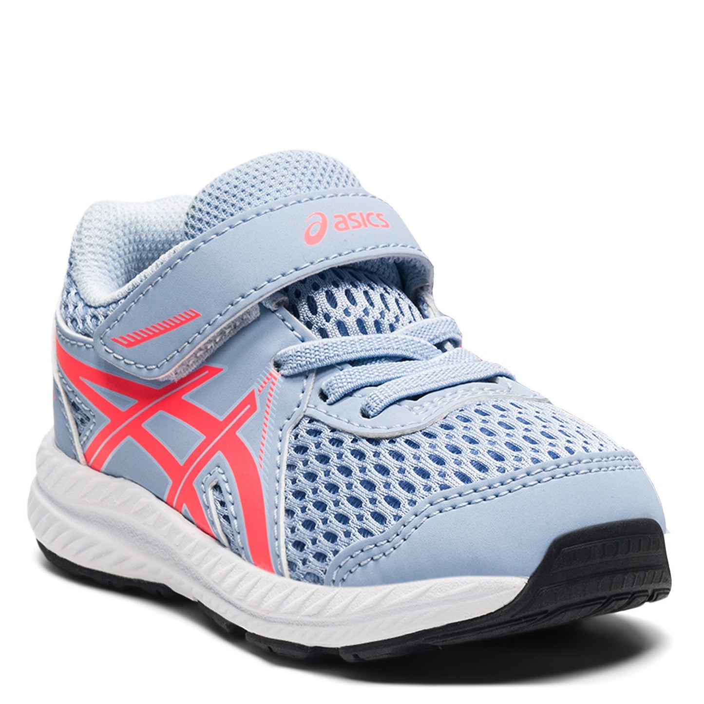 Peltz Shoes Girl's ASICS Contend 7 TS Running Shoe - Toddler MIST/CORAL 1014A193.406
