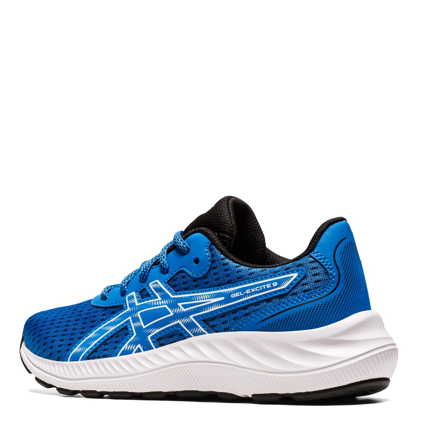 Peltz Shoes Boy's ASICS GEL-Excite 9 GS Sneaker - Little Kid & Big Kid BLUE 1014A231-408