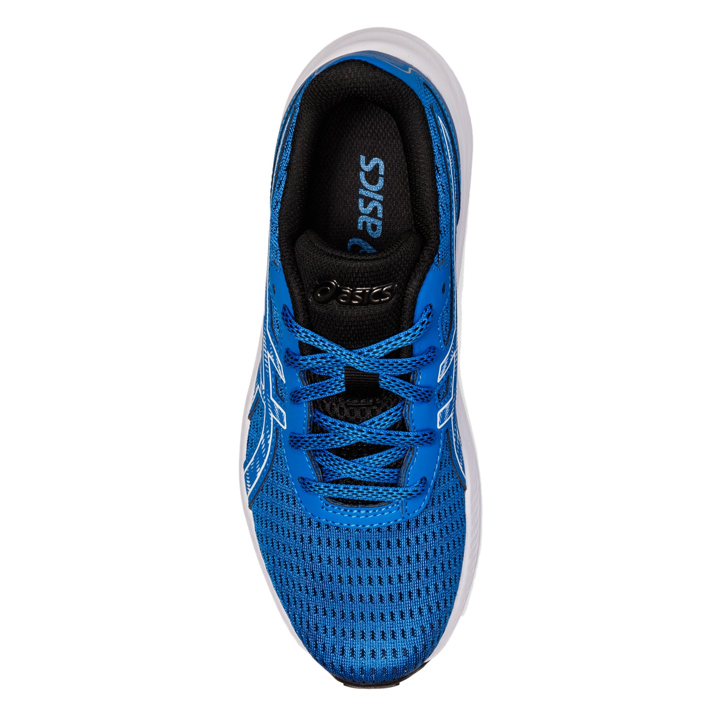 Peltz Shoes Boy's ASICS GEL-Excite 9 GS Sneaker - Little Kid & Big Kid BLUE 1014A231-408