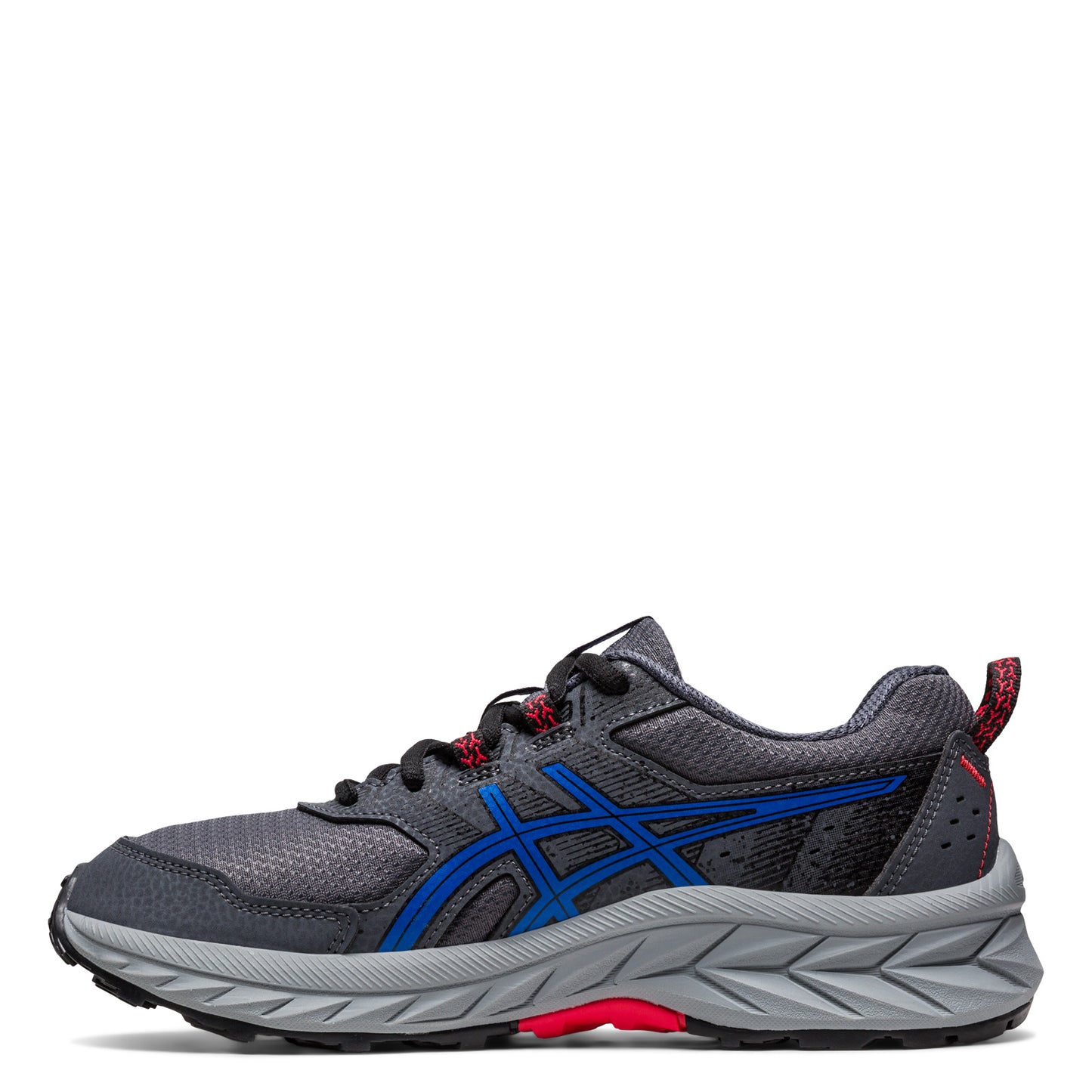 Peltz Shoes Boy's ASICS Pre Venture 9 Trail Running Shoe - Little Kid & Big Kid GREY BLUE 1014A276-020